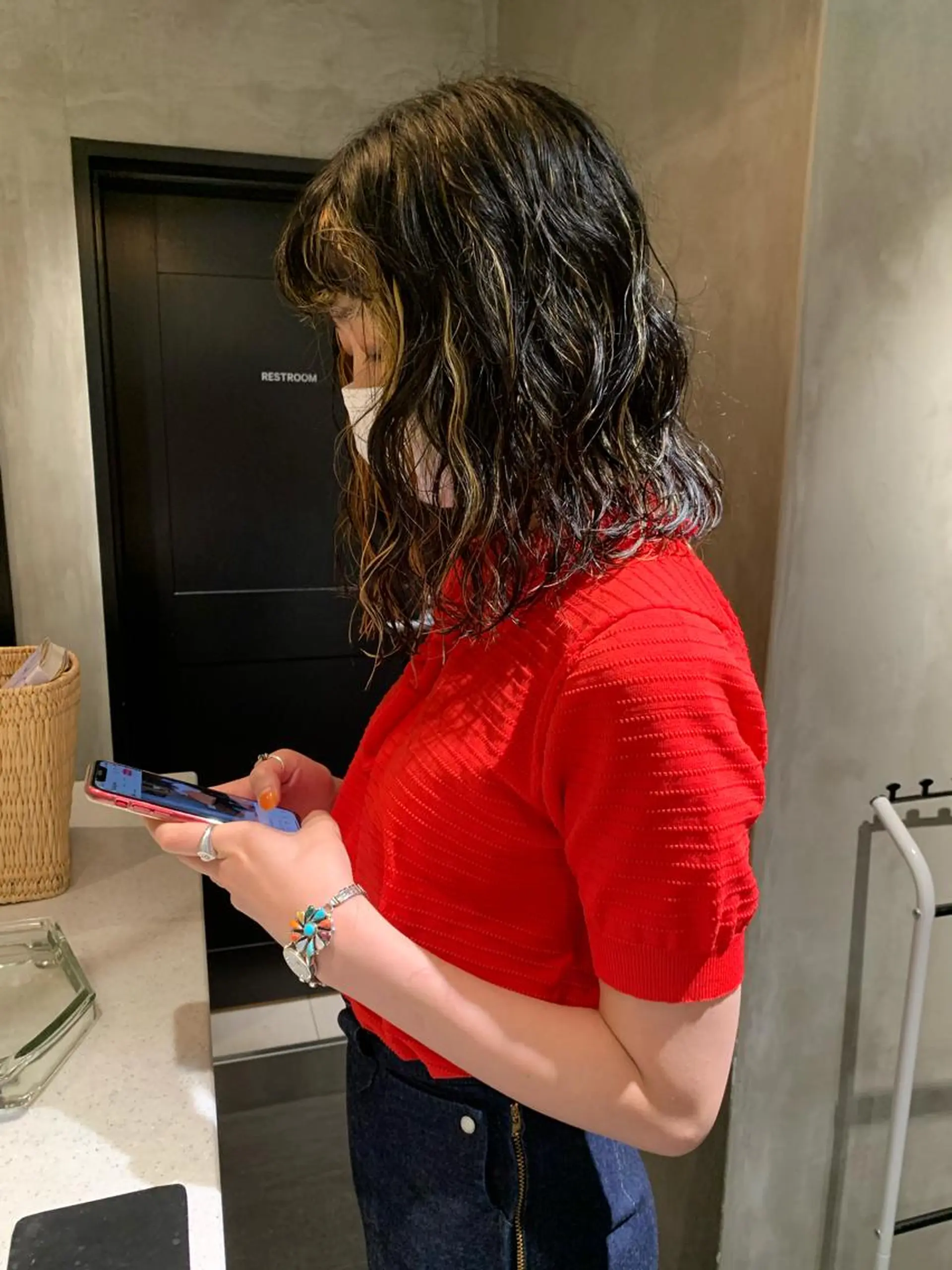 ミディアム パーマ カット パーマ トリートメント アンニュイヘア🪽 ayumiのヘアスタイル