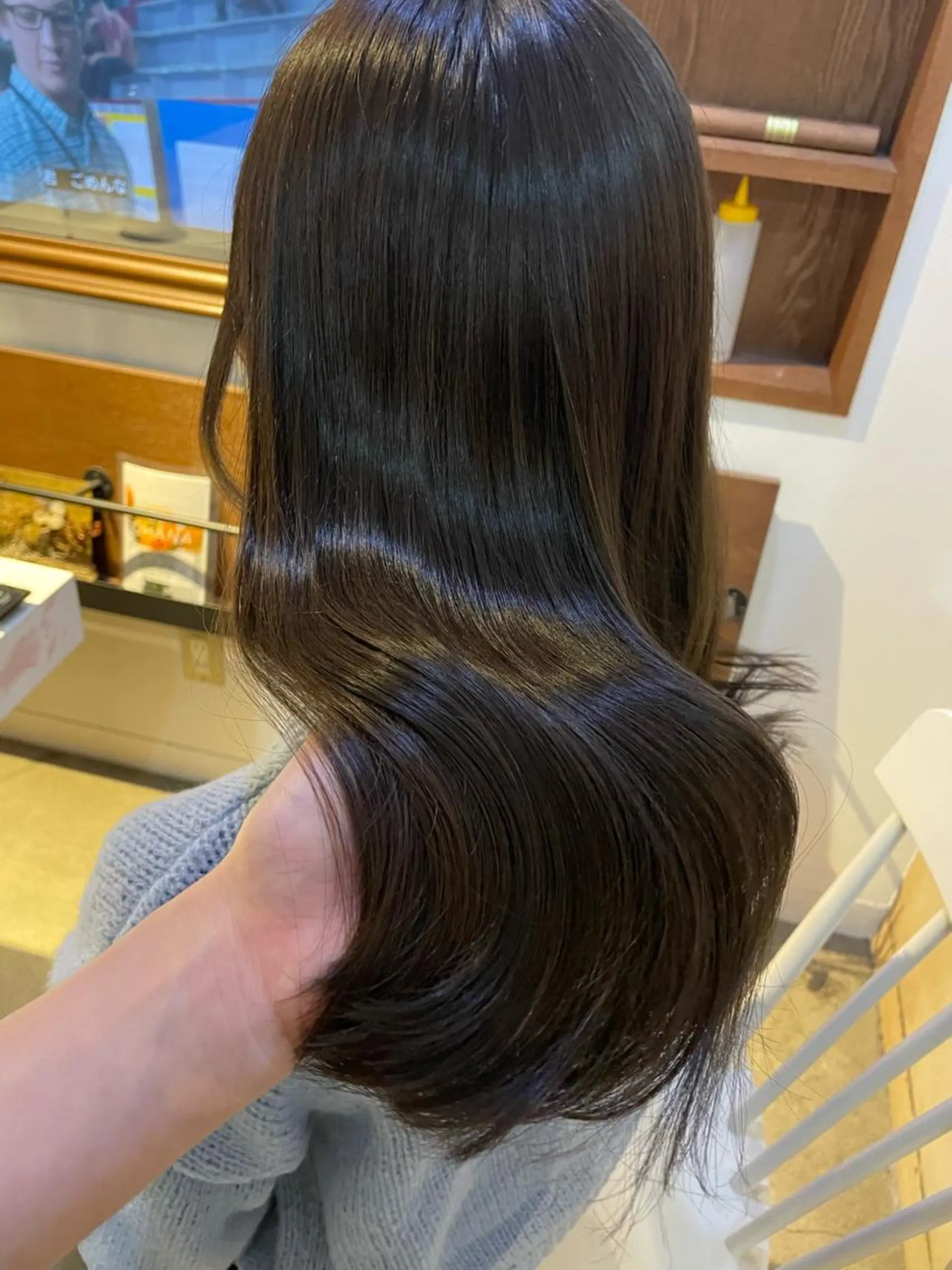 ロング カット ヘアカラー 似合わせのプロ🕊 美髪矯正/ioriのヘアスタイル