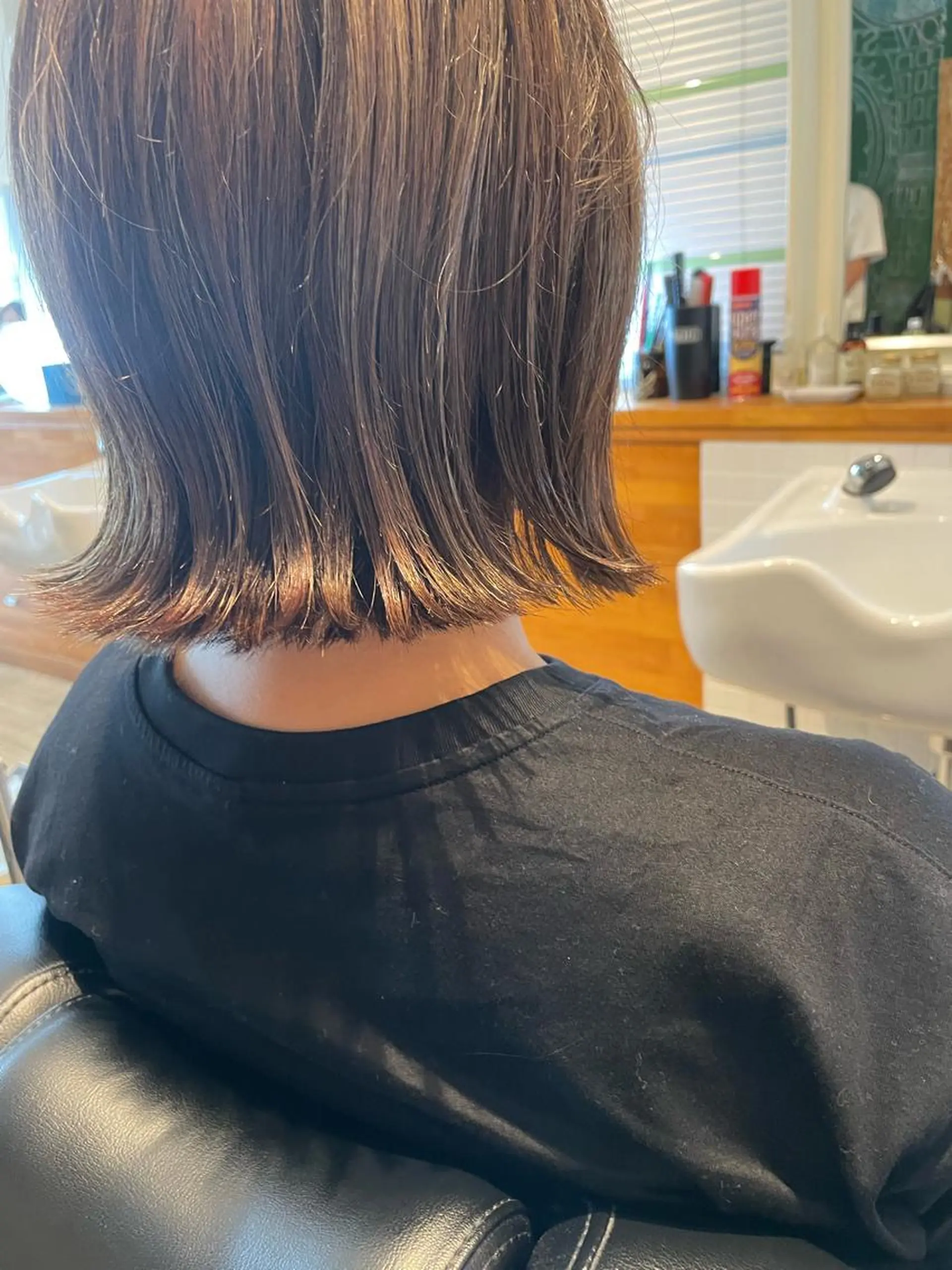 ミディアム カラー ハイライトカラー ハイライト one☆star所属・通い続けられるサロン ママ美容師　明日香のヘアスタイル