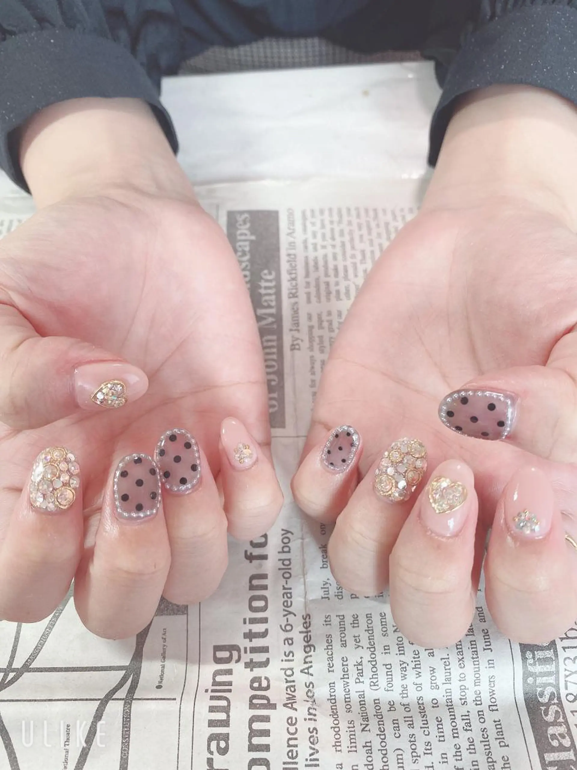 ネイル ハンドネイル ハンドケア 森山 舞のネイルデザイン