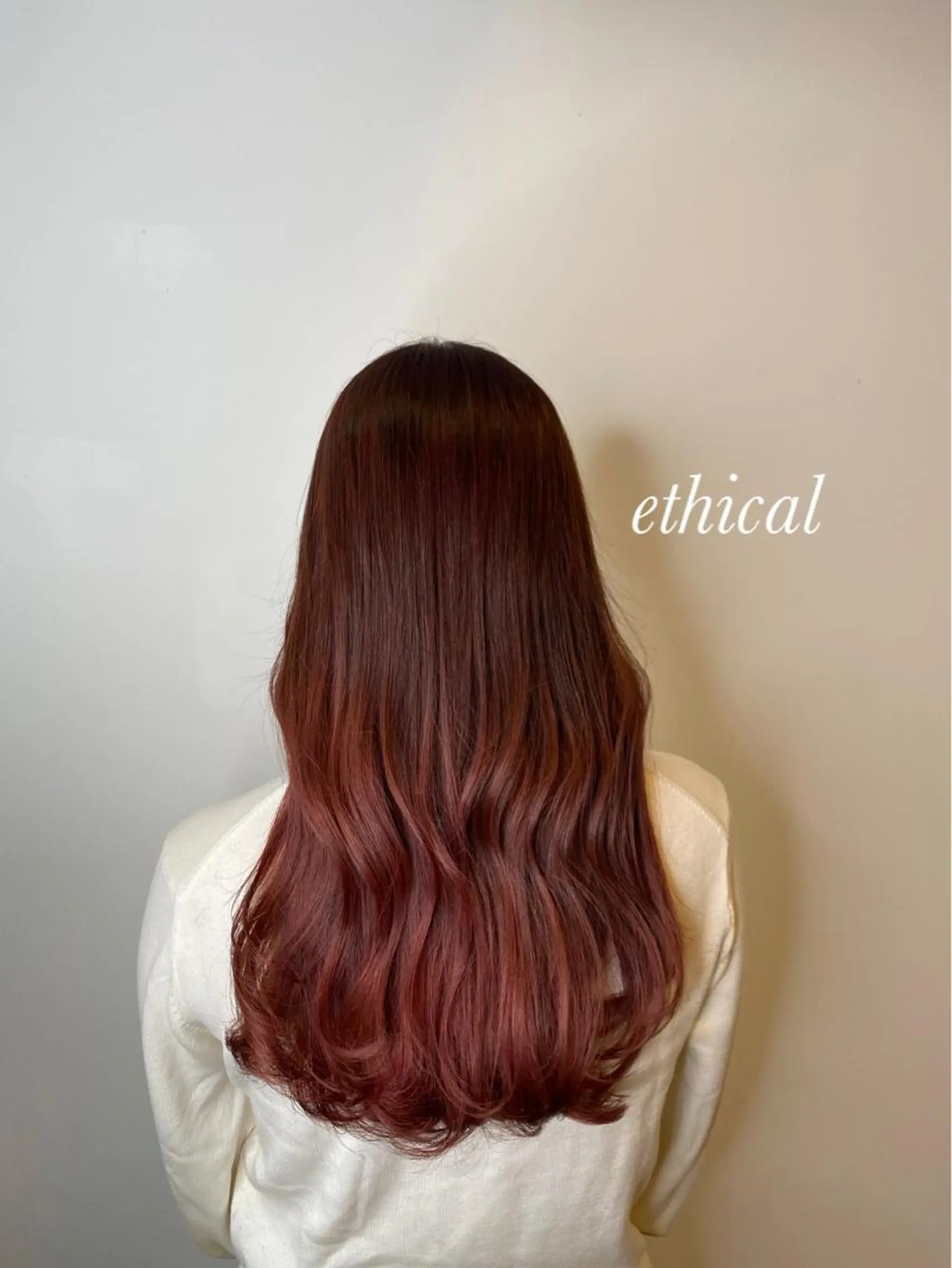 ロング 【エシカル】 HOSOMIのヘアスタイル