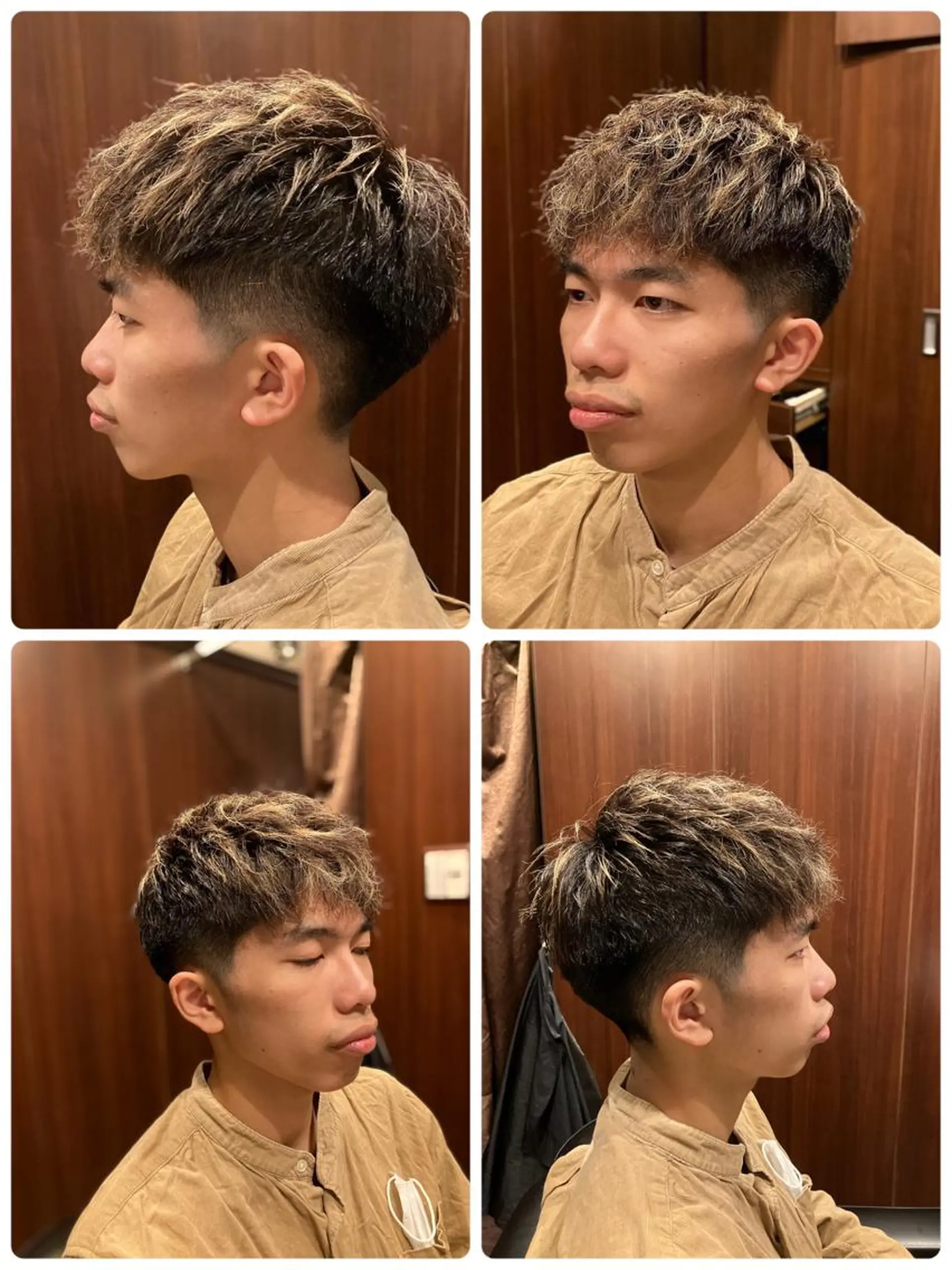 ショート BroTokyo Barbershop 銀座店所属・大河 たいがのヘアスタイル