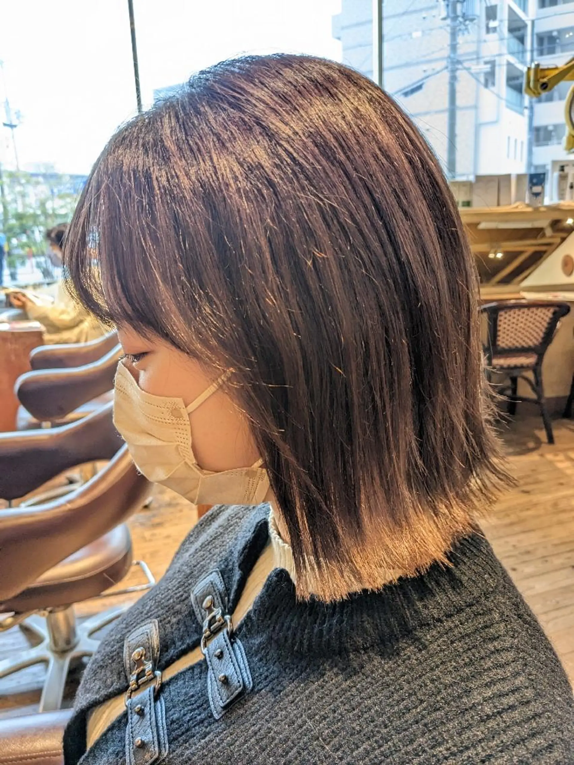 ショート ボブ 外ハネヘア カット トリートメント 木下 峻輔/髪質改善特化のヘアスタイル