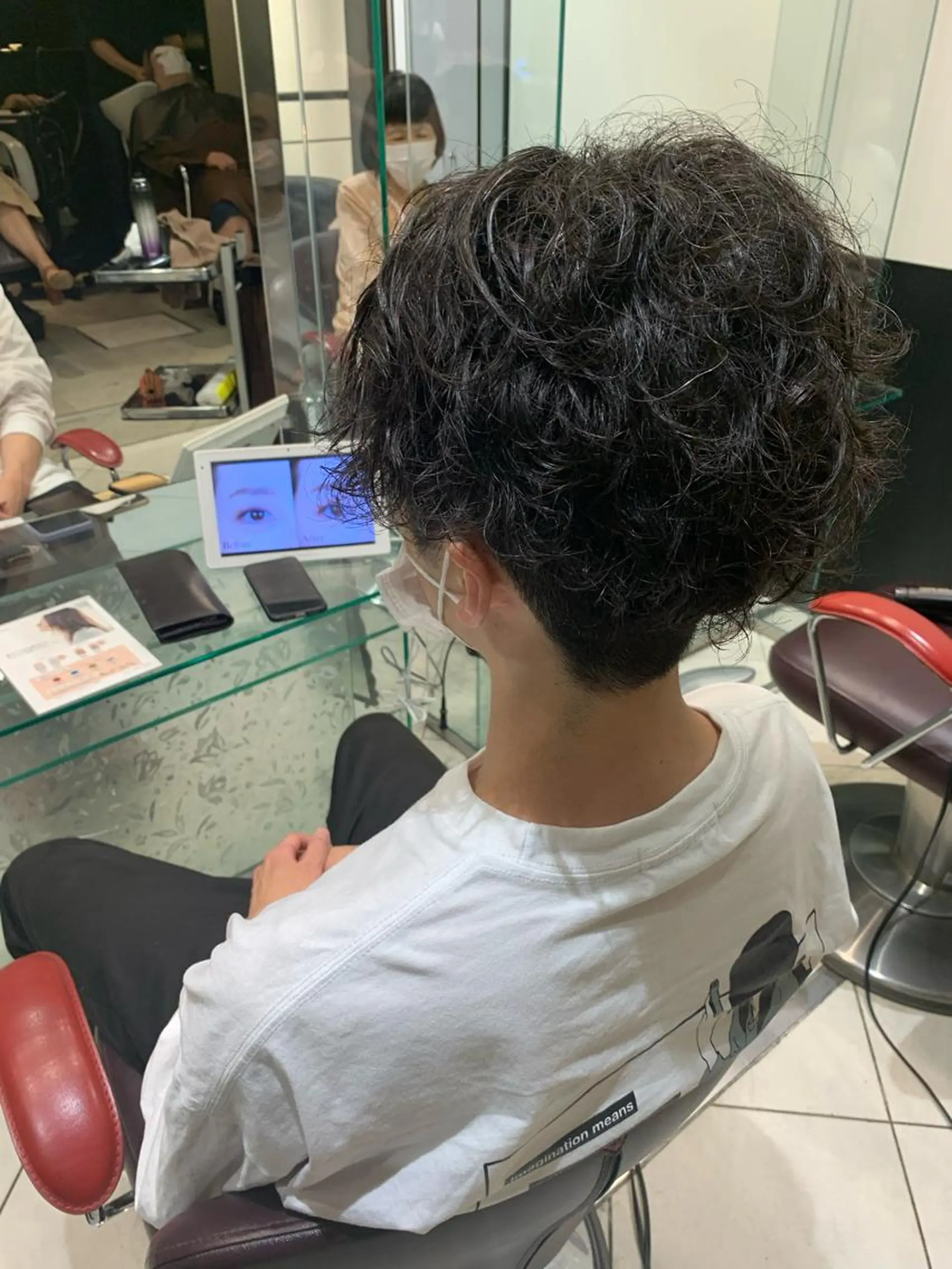 メンズ カット ヘアカラー トリートメント ヘアセット ✨上村 潤平✨メンズヘア✨のヘアスタイル