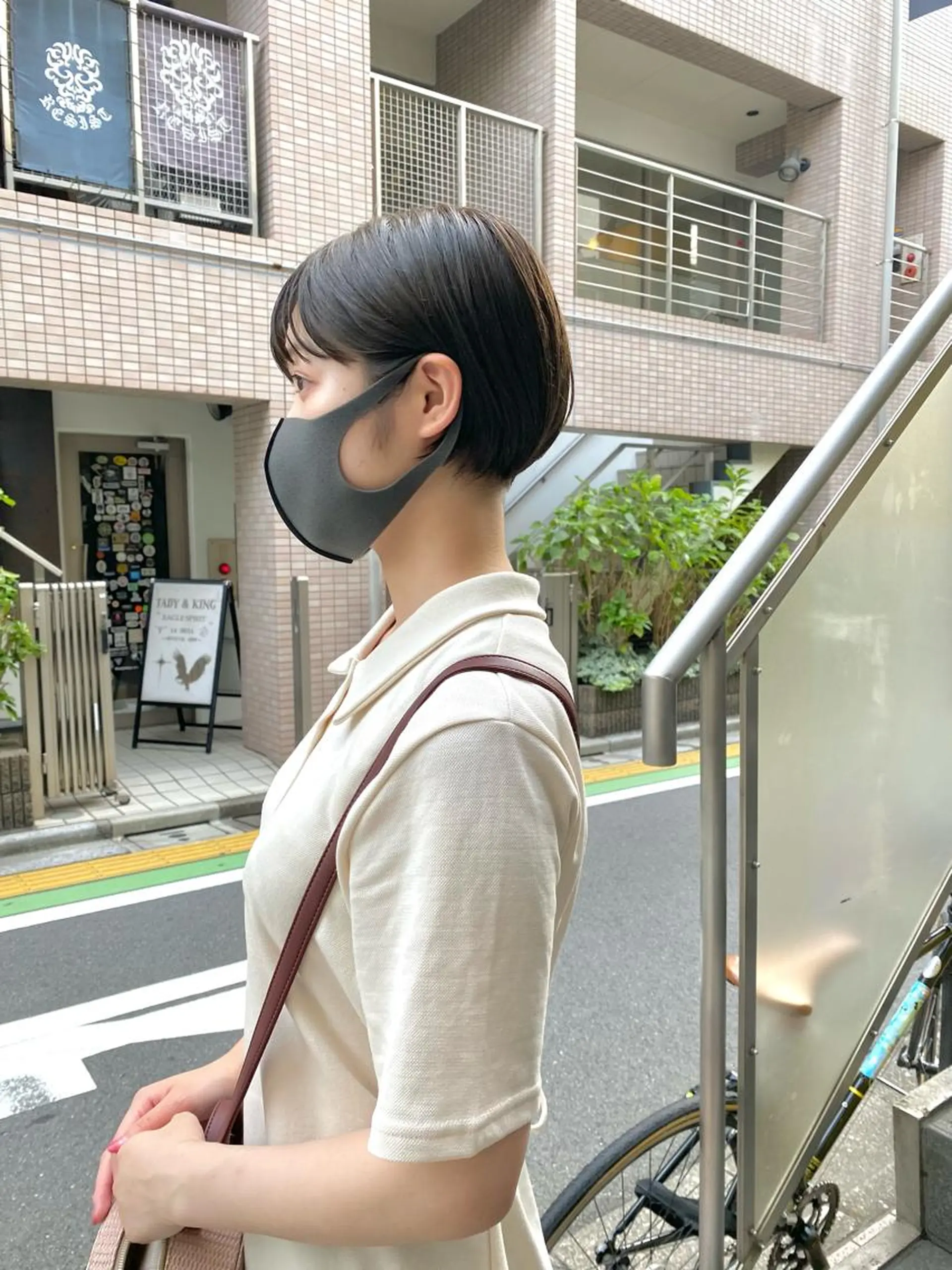 ショート ショートボブ ボブ ショートヘア hemm,hemm.所属・ショート・ボブ MIKUのヘアスタイル