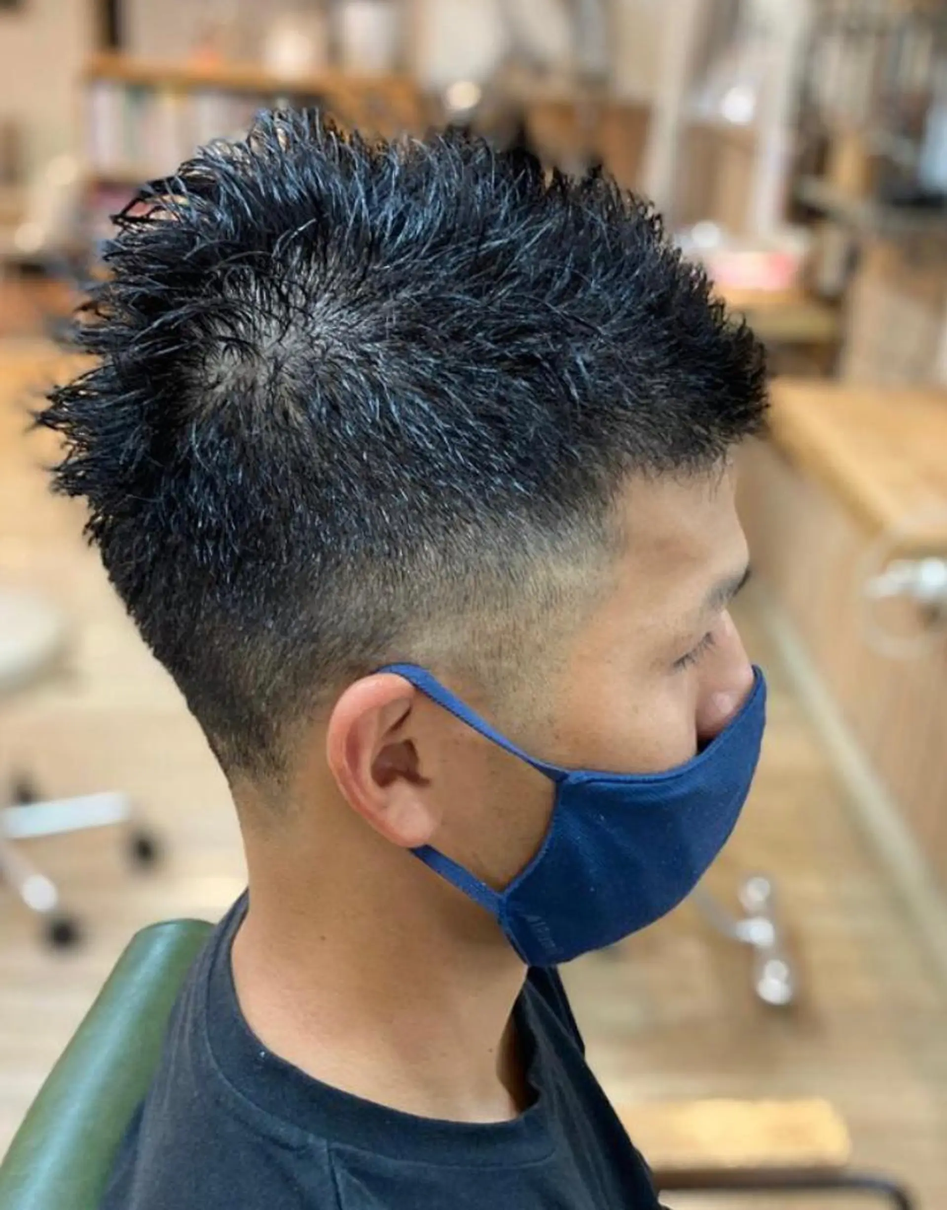 メンズ フェードカット 林 エリのヘアスタイル