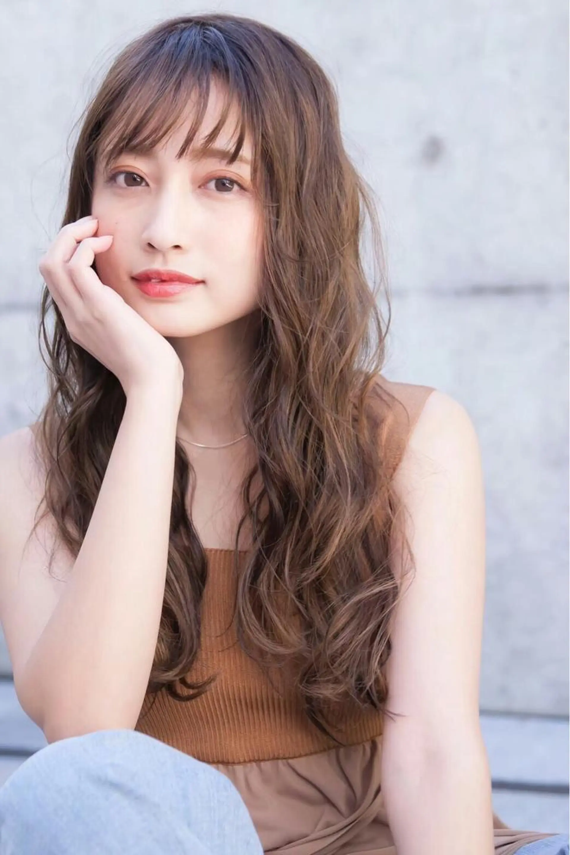 セミロング ヘアカラー トリートメント 海外デザイン🇺🇸 石渡諒太のヘアスタイル