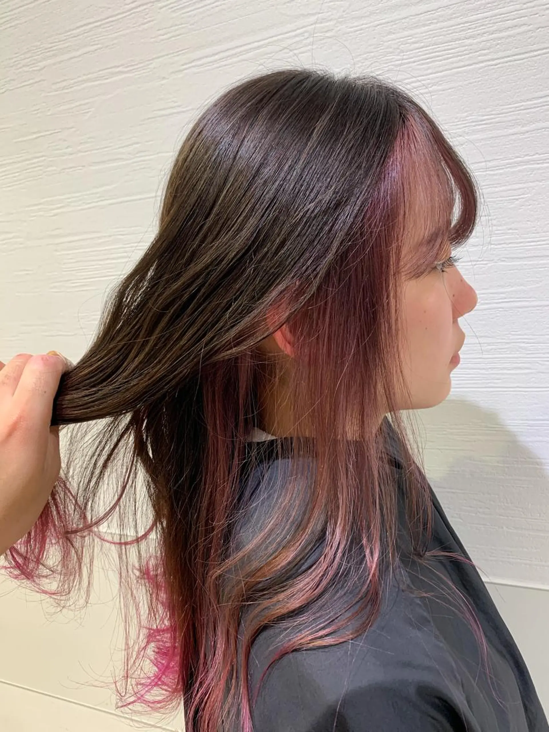 ロング カラー ケンジアネッタ Men'sのヘアスタイル