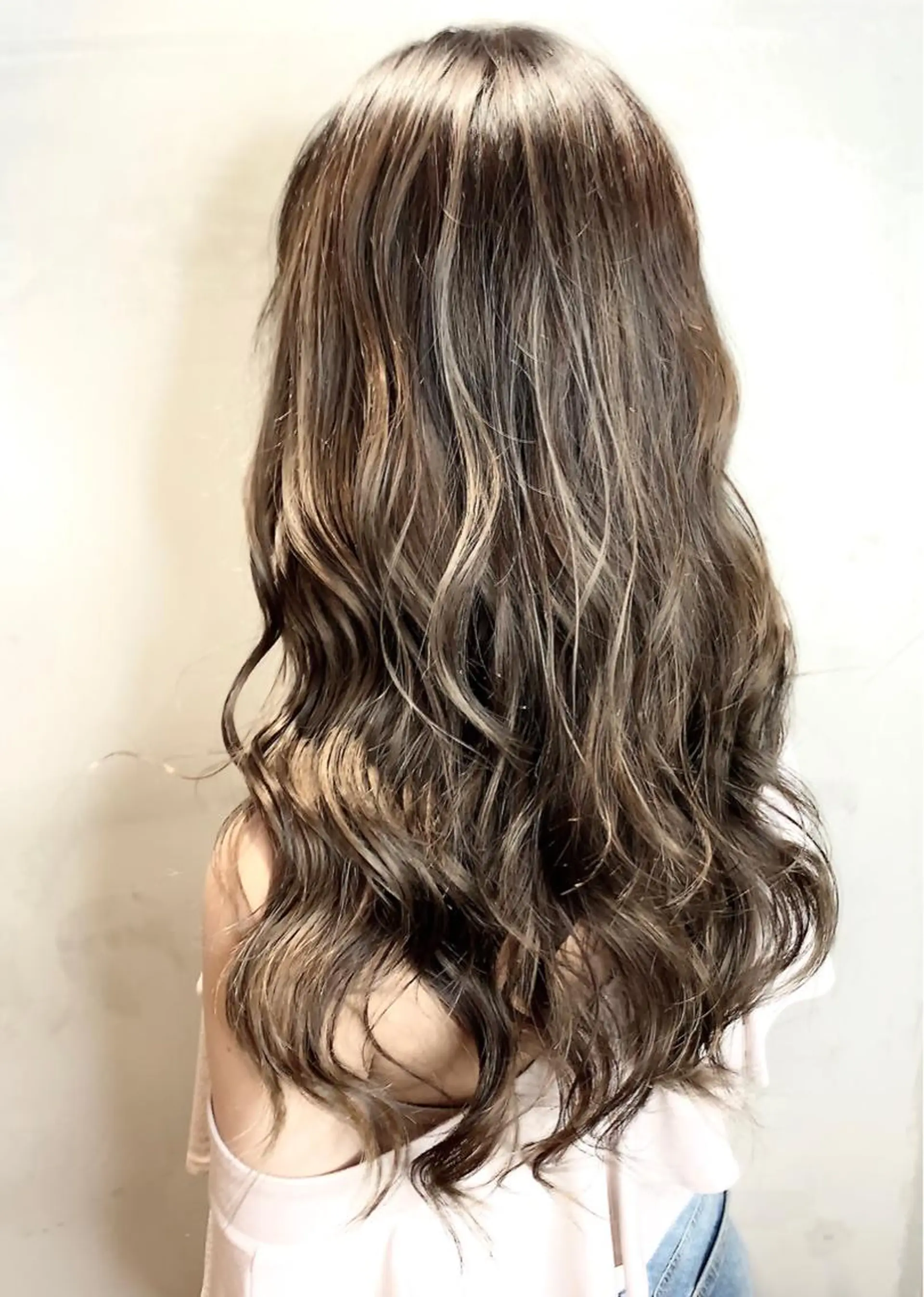 ロング ハイライト 佐藤/本物志向の 髪質改善サロンのヘアスタイル