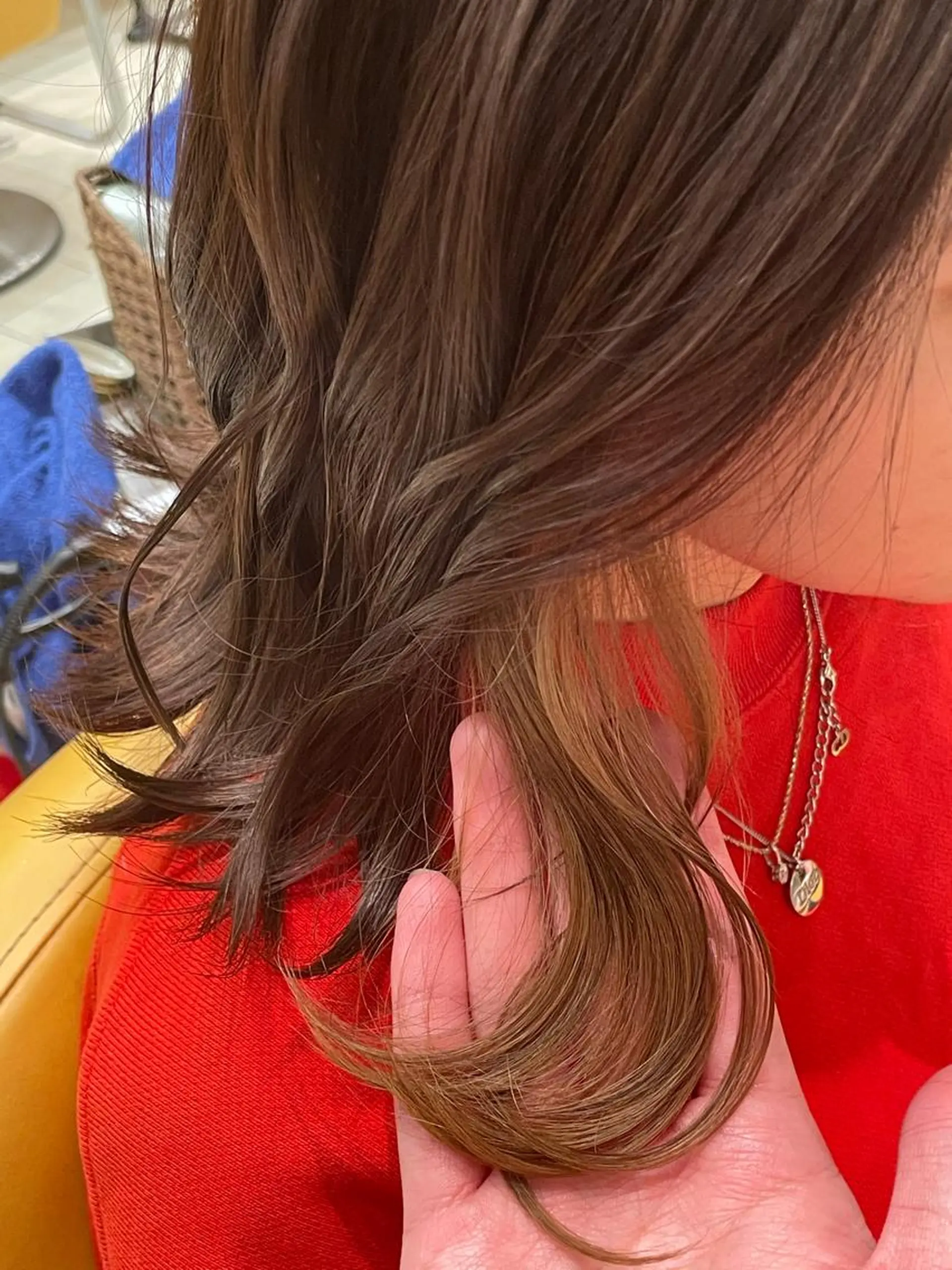 セミロング アッシュ ヘアカラー ♦️モテ髪創作者 SUGA♦️のヘアスタイル