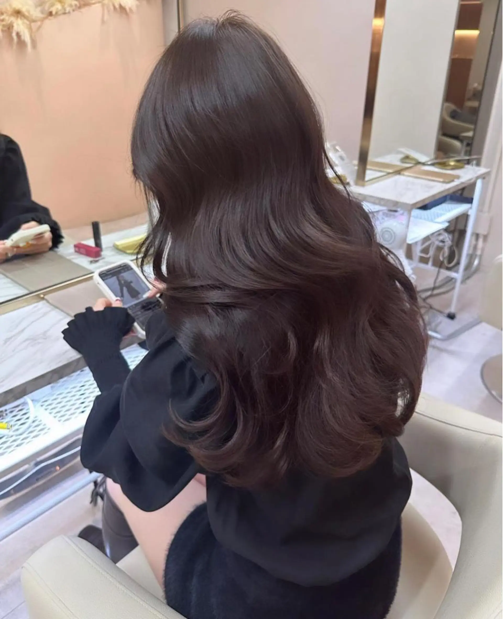 ロング カラー ヘアカラー ♡韓国/レイヤー カット/Ayana♡のヘアスタイル