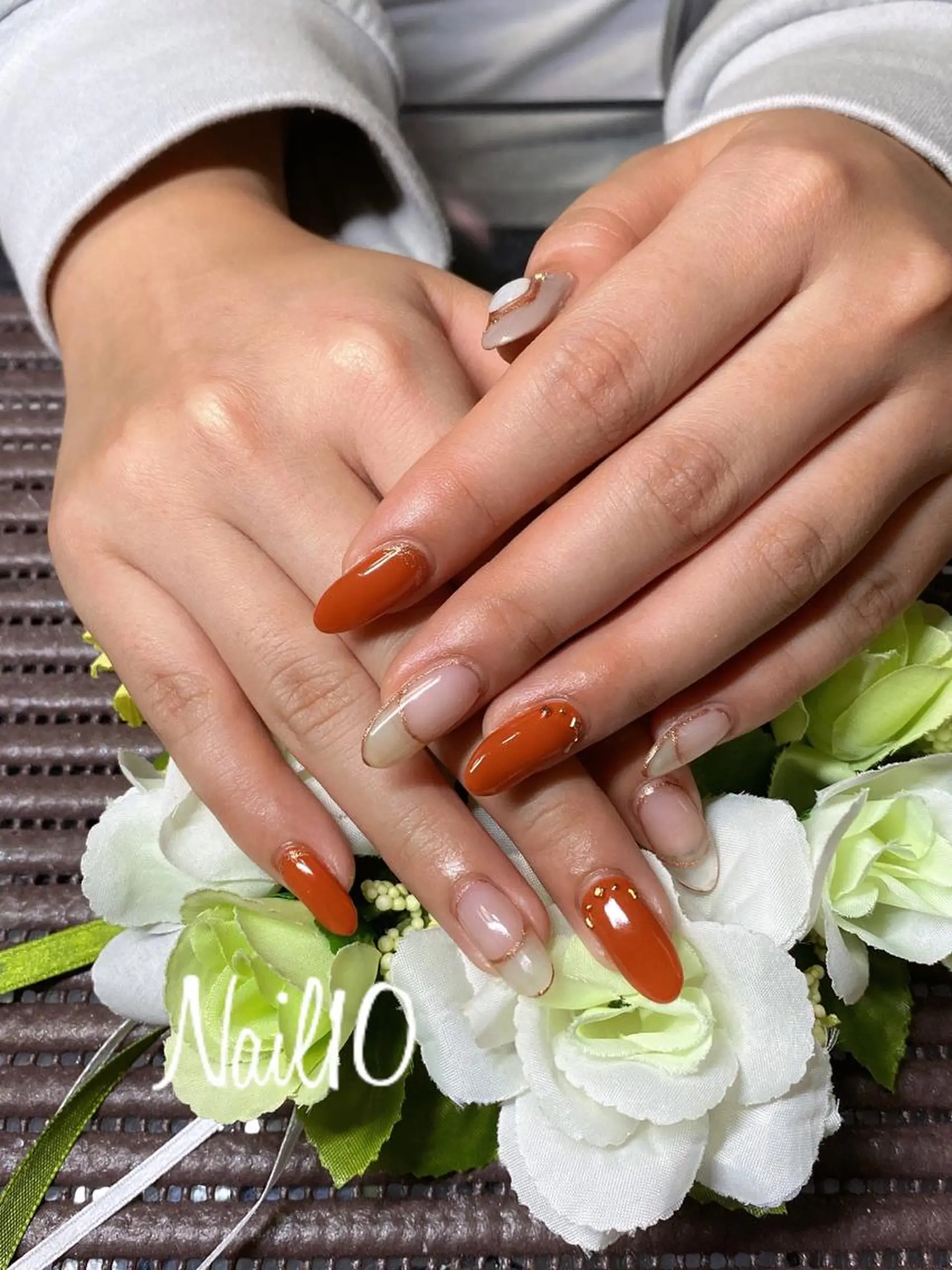 ネイル 長さ出し シンプルネイル Nail10 Kakoのネイルデザイン