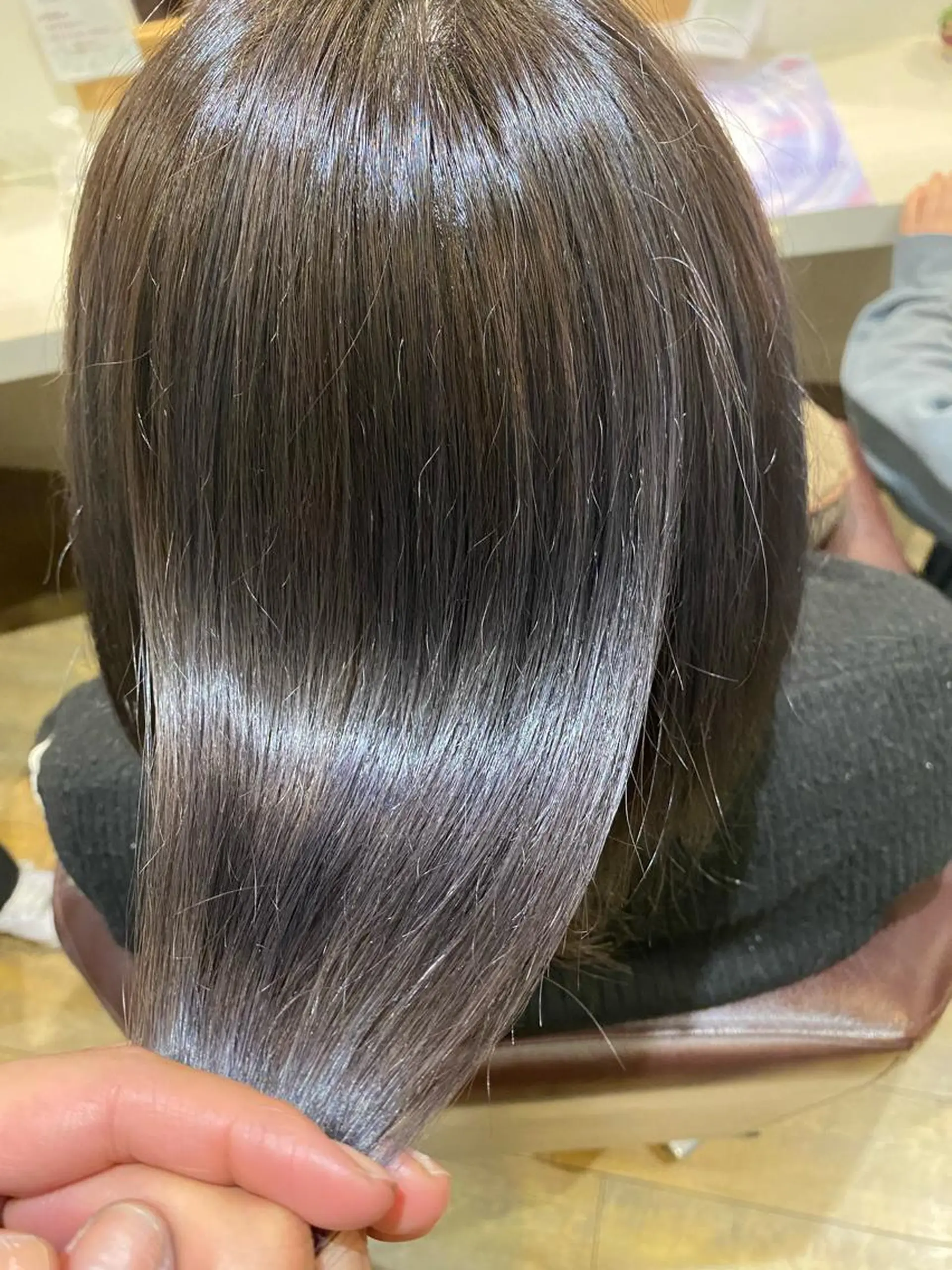 ミディアム カラー トリートメント 🌹艶髪カラー🌹 津田晴加【西荻窪】のヘアスタイル