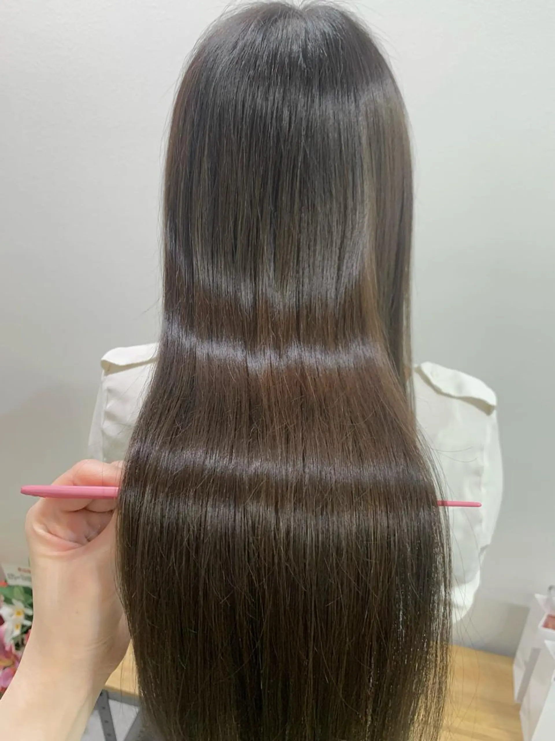 ロング 髪質改善 ヘアカラー トリートメント 酸熱トリートメント/ 髪質改善🌟玉井香奈のヘアスタイル