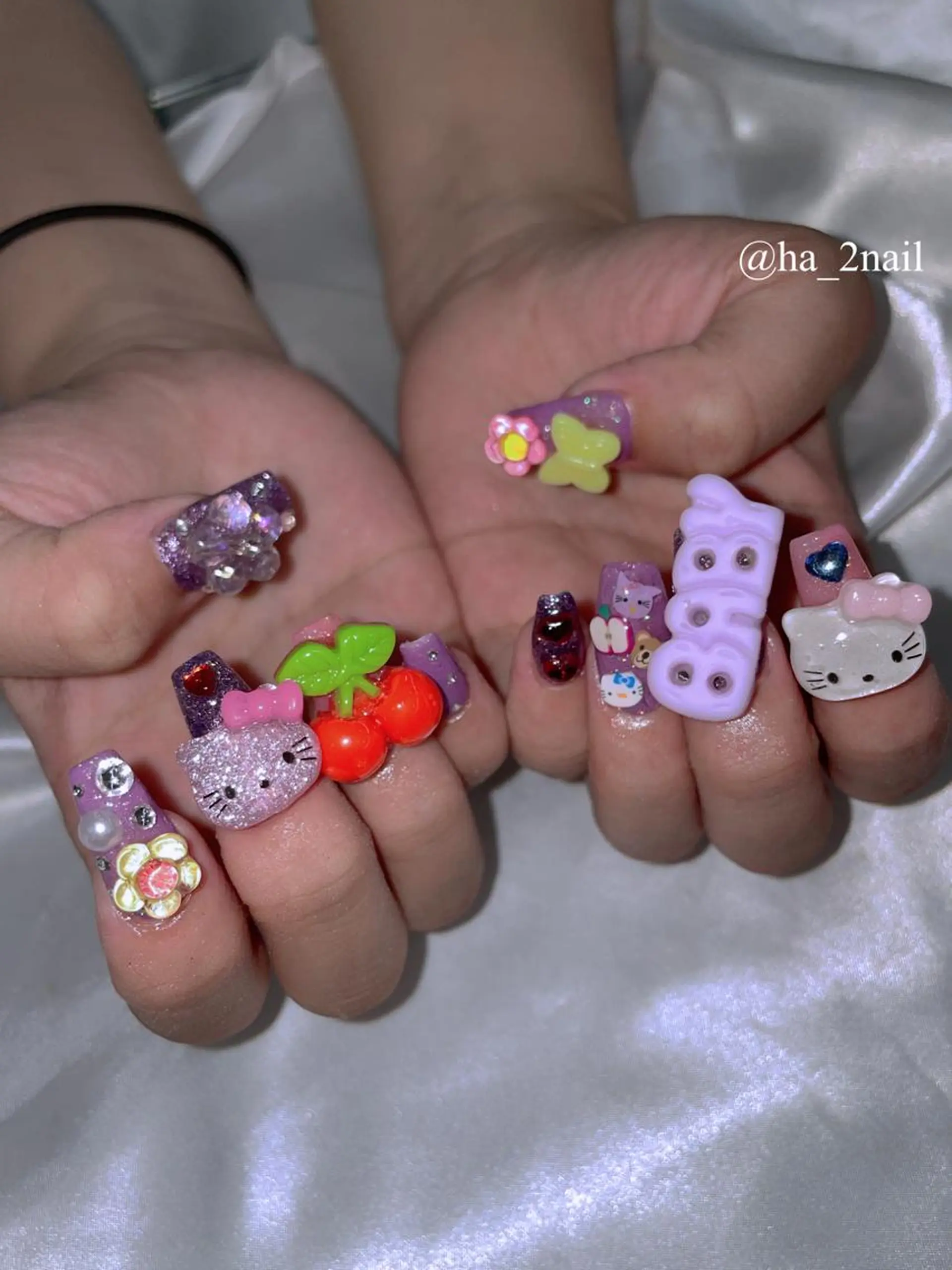 ネイル NAIL and EYELASH ALPHA.所属・ALPHA. 姫繇のネイルデザイン