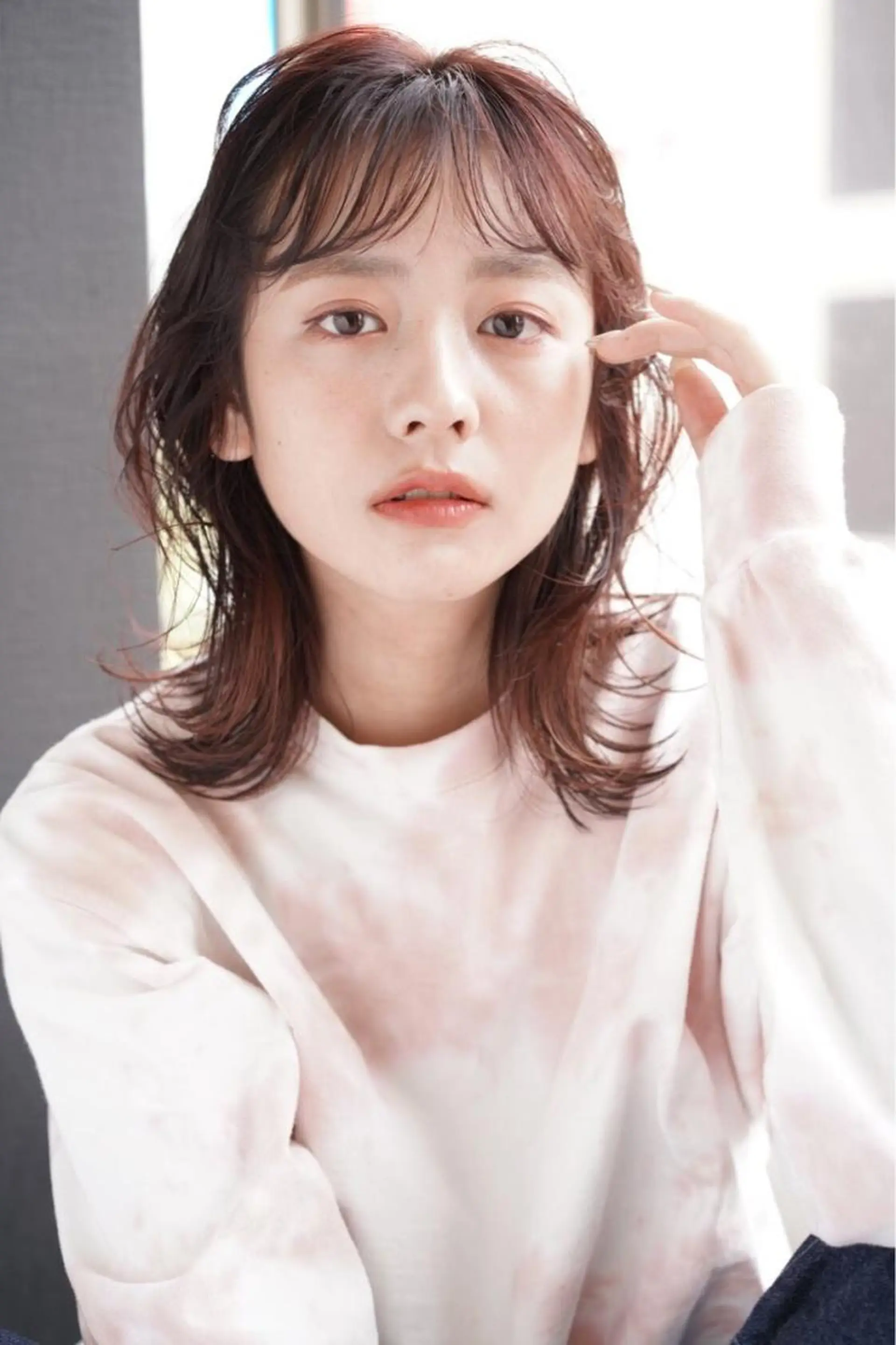 ミディアム カット 縮毛矯正 トリートメント 🟤TAP🟤 木曳野　金沢店のヘアスタイル