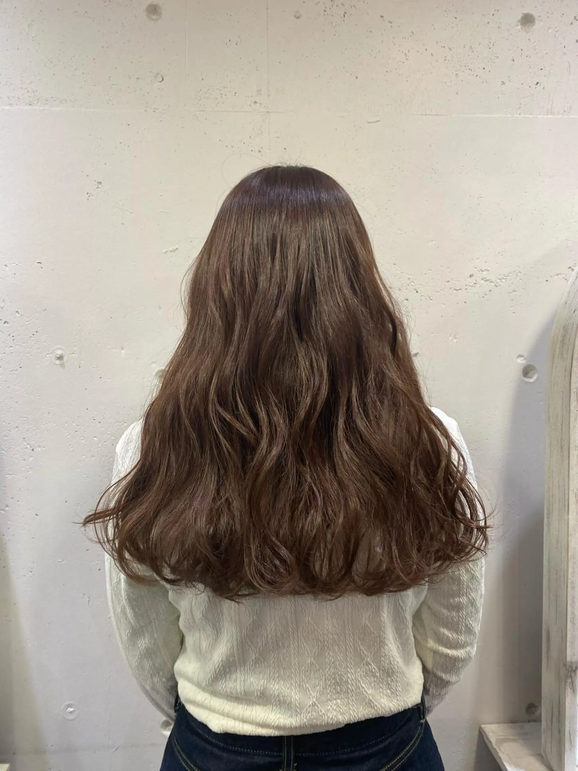 ロング カラー ヘアカラー トリートメント 🎀taro ブリーチなしカラーのヘアスタイル