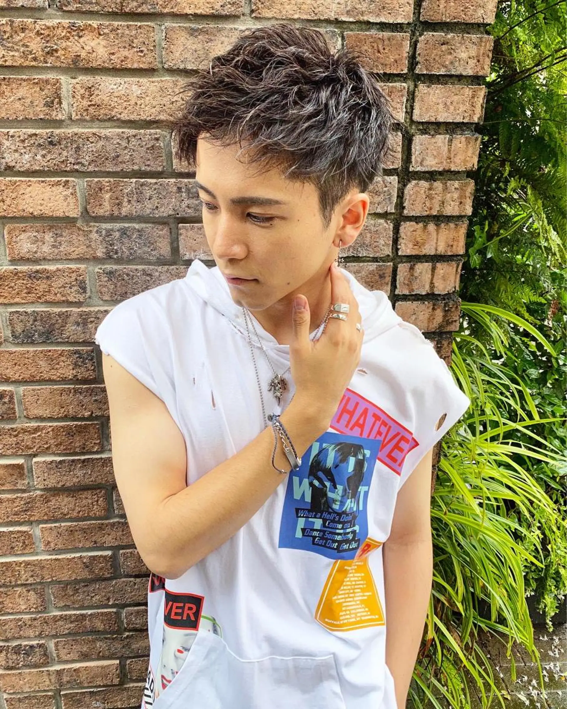 ショート カラー パーマ ヘアアレンジ メンズ カット トリートメント ヘアセット Loy所属・メンズヘア特化 パーマ 縮毛矯正🔷のヘアスタイル