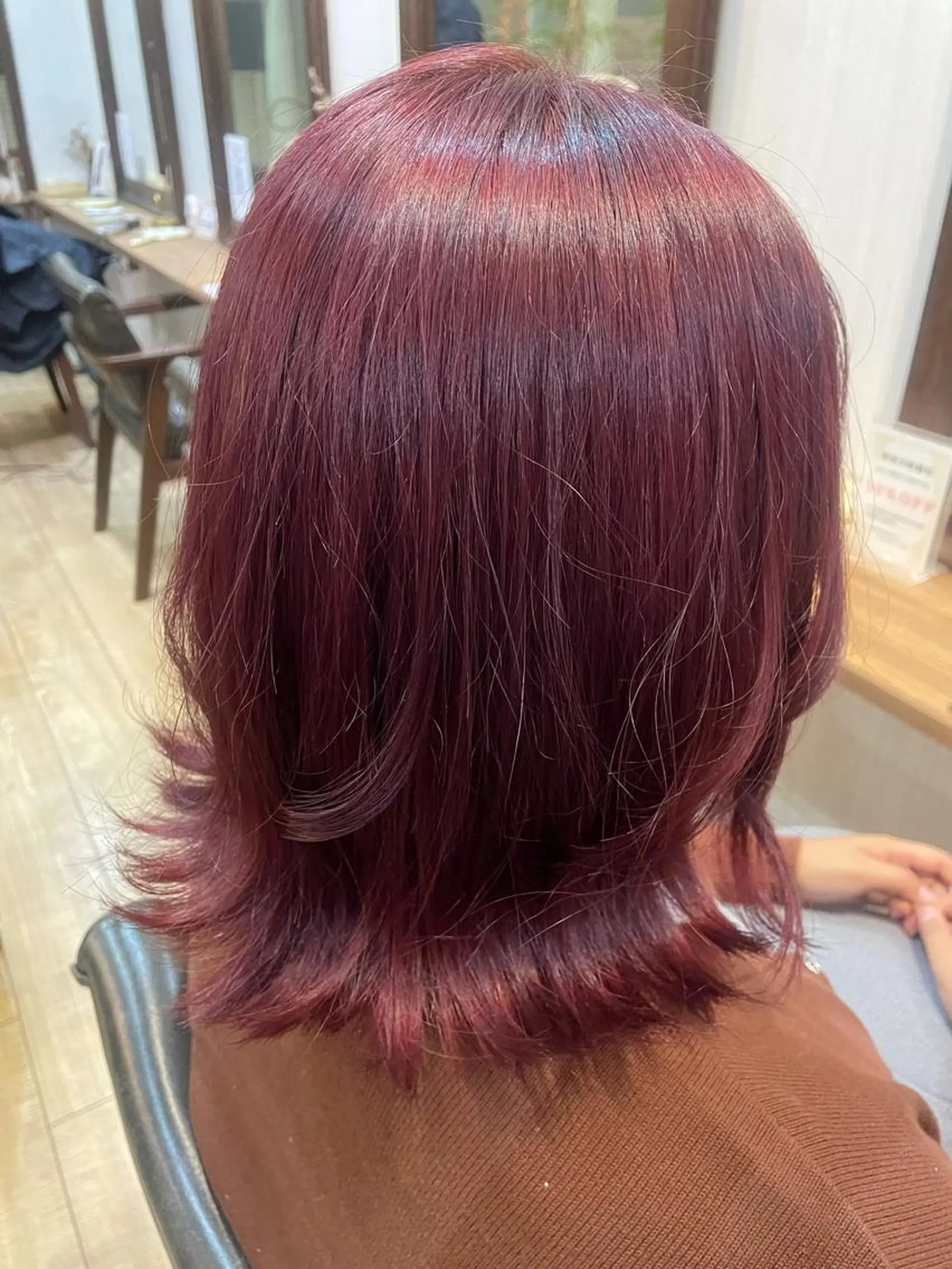 ミディアム LIFE下通 Miyuuのヘアスタイル