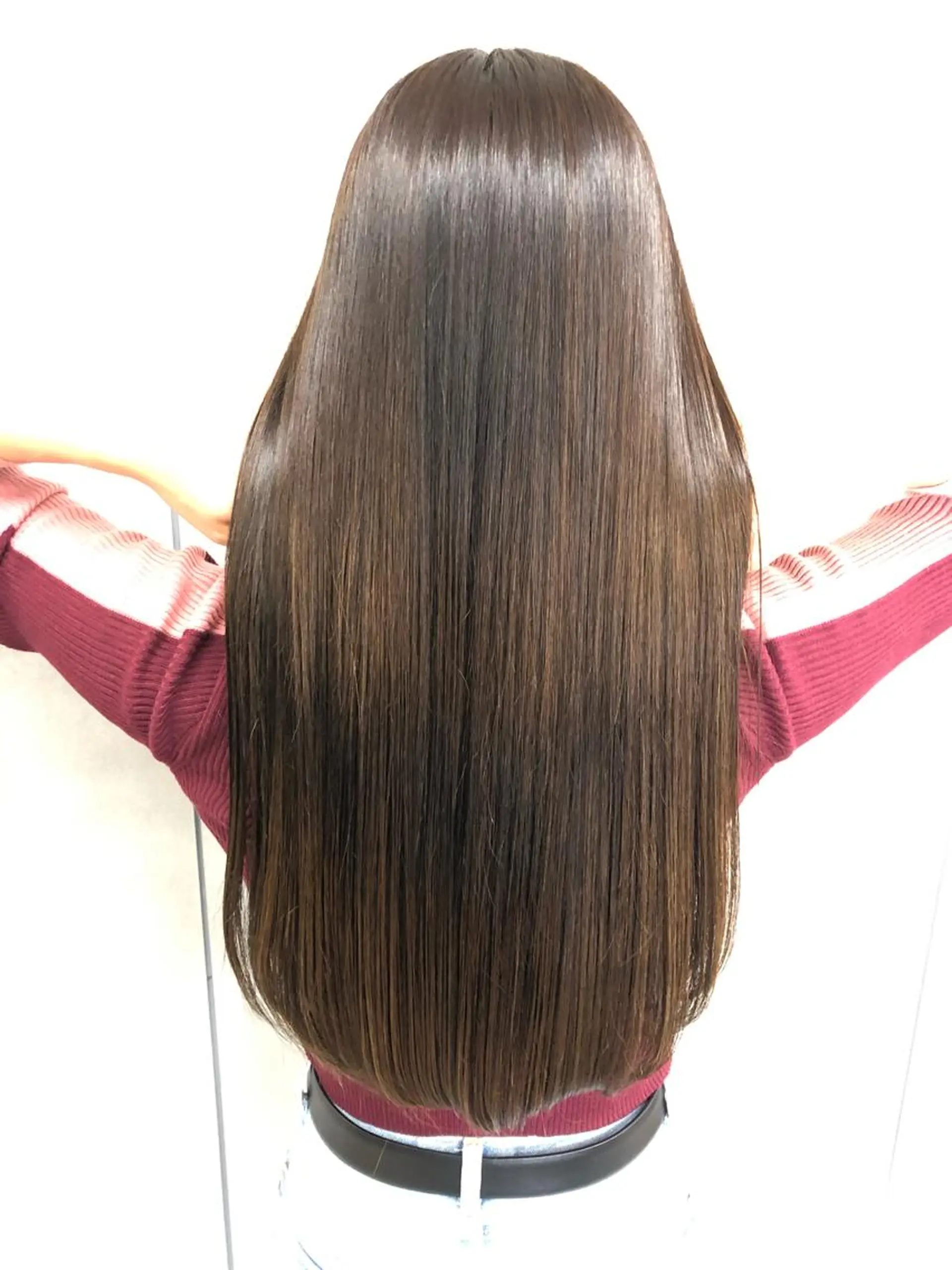 ロング カラー Silk-lei【銀座店】所属・銀座/美髪縮毛矯正 /髪質改善/山本翔華のヘアスタイル