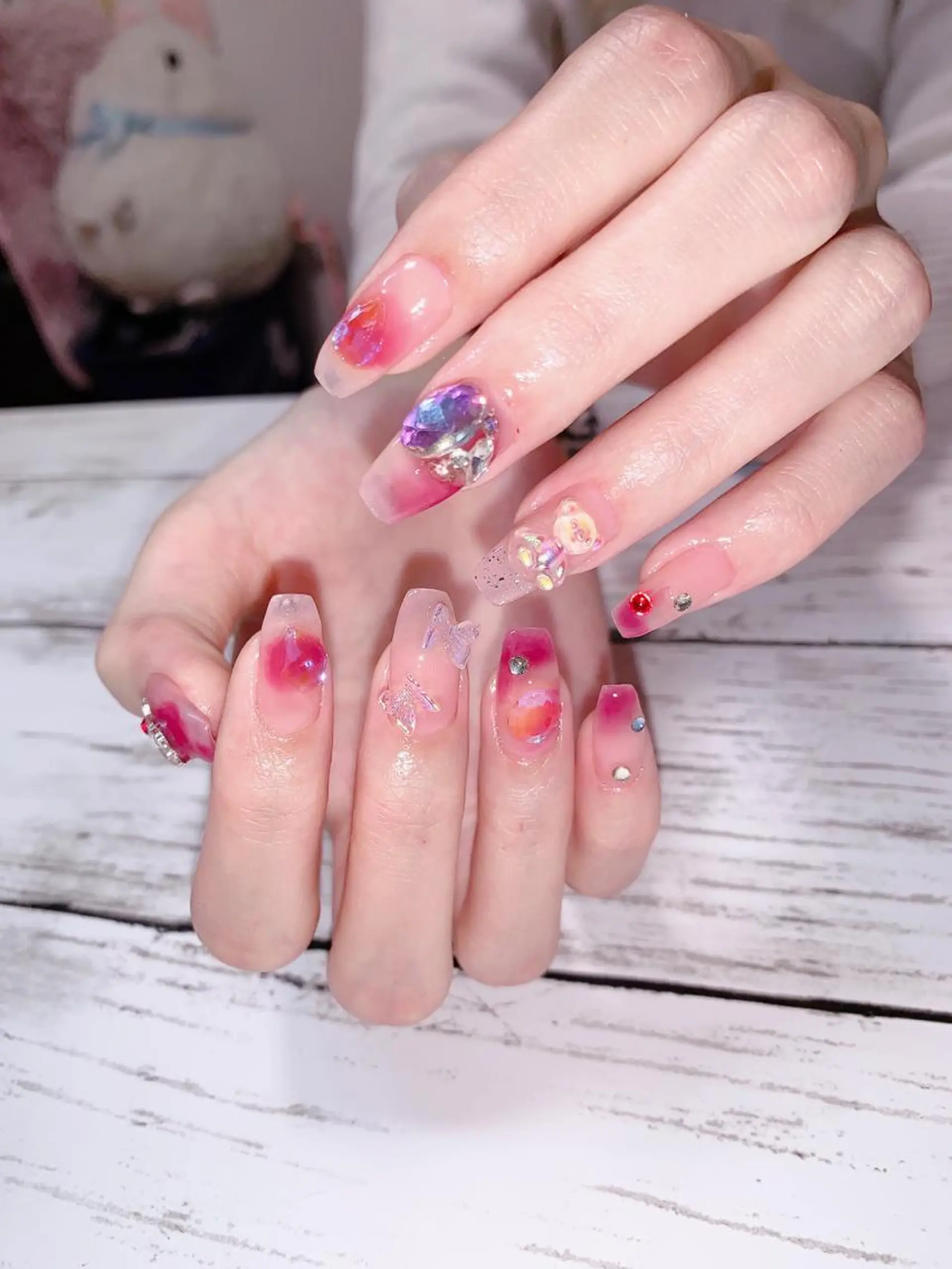 ネイル ハンドネイル ゆず秋葉原 Vickyのネイルデザイン