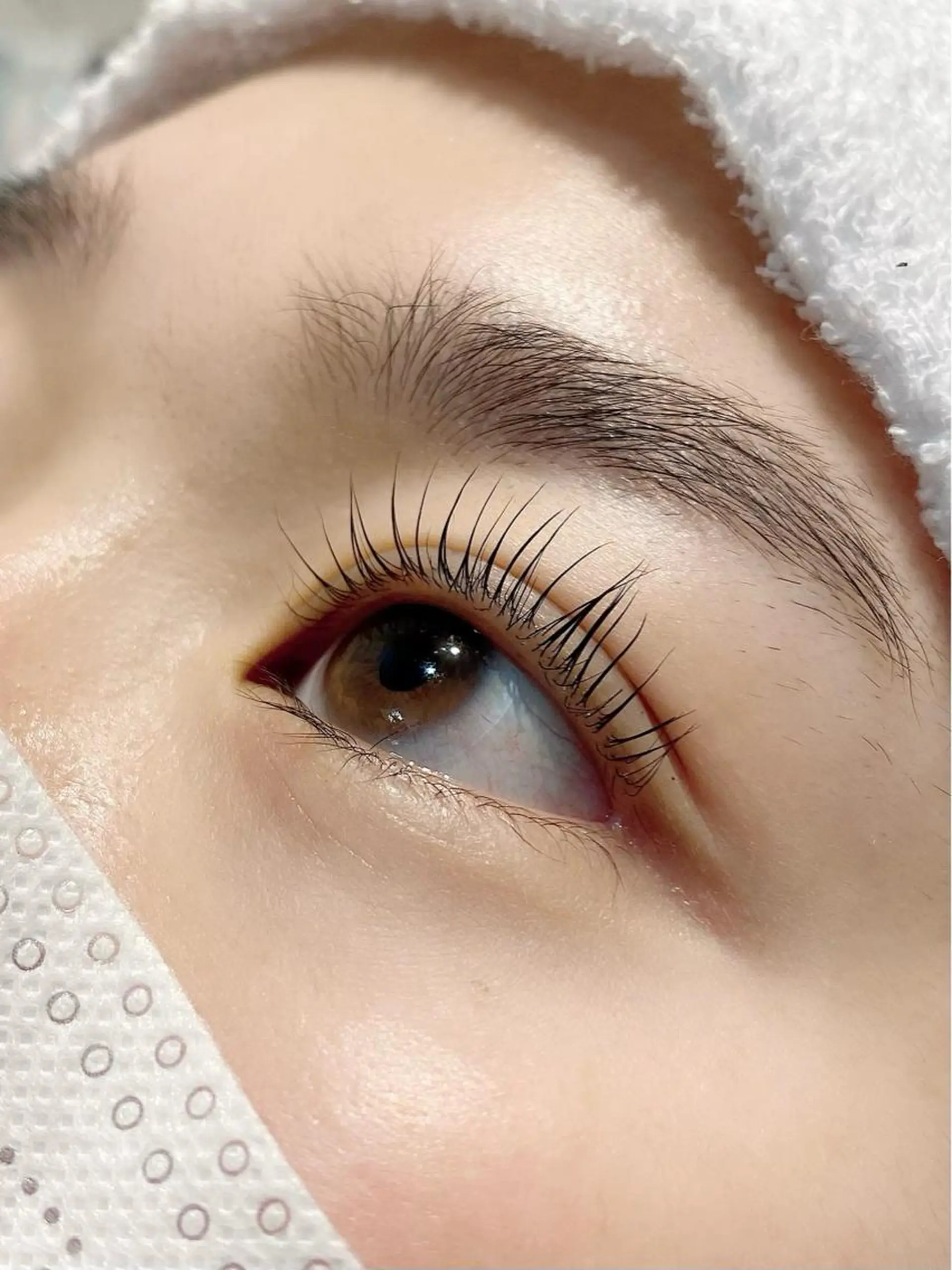 マツエク・マツパ パリジェンヌラッシュリフト マツパ 秋山 梨香のマツエク・マツパデザイン