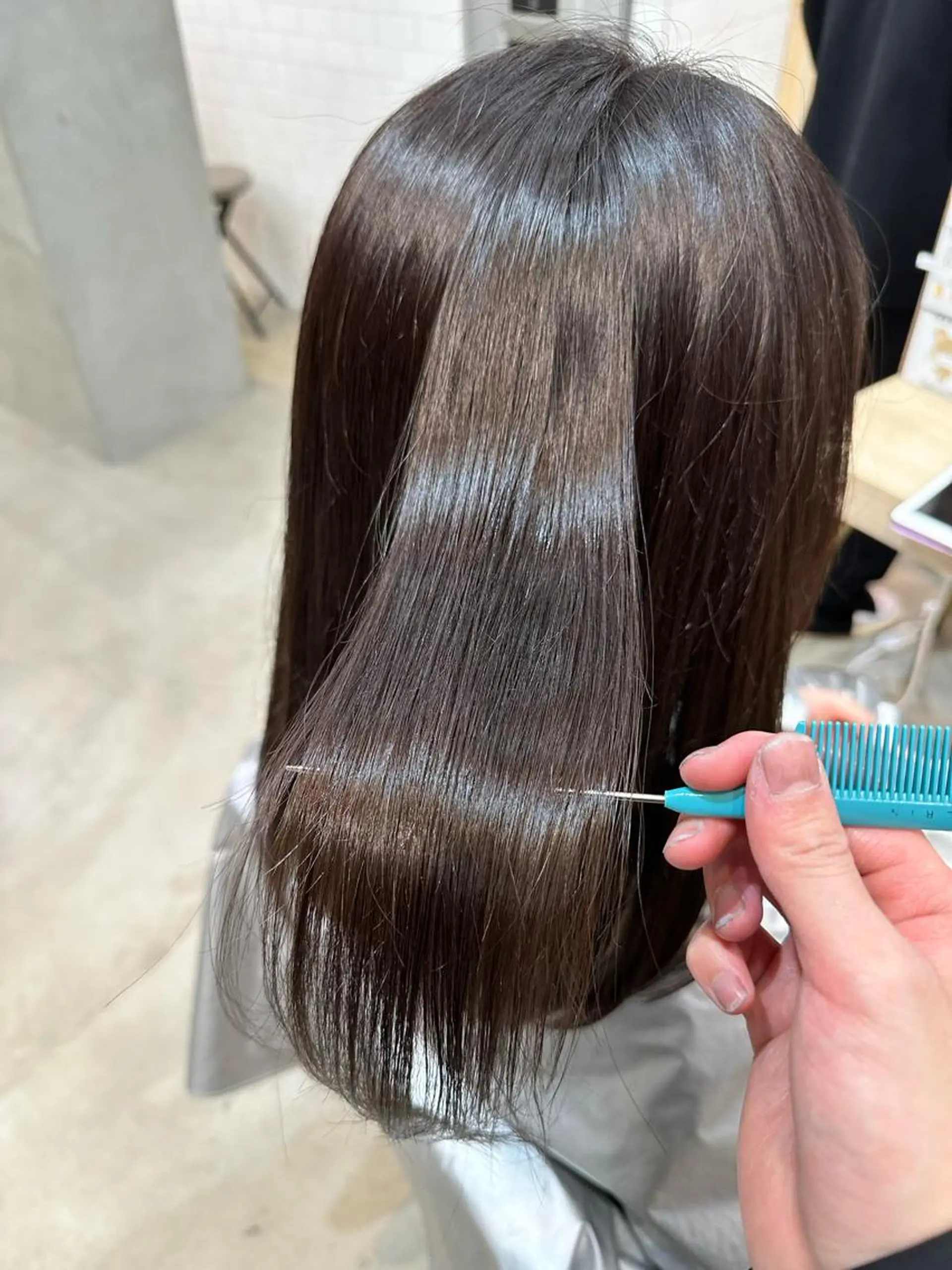 ロング カラー アッシュ アッシュブラウン ブラウンカラー ❄️高野 杏介❄️ツヤ髪得意！のヘアスタイル