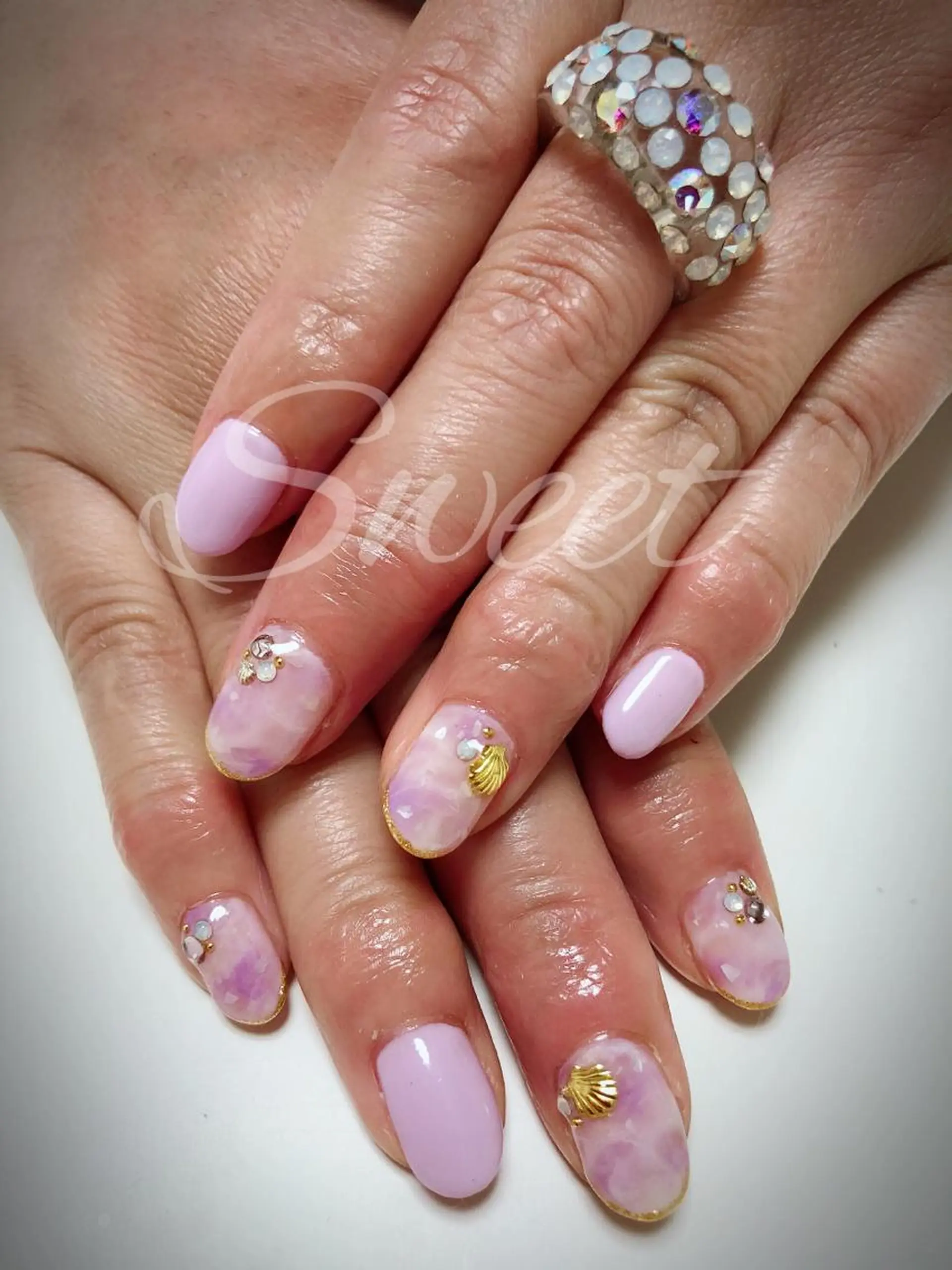 ネイル sweet 仲野陽子のネイルデザイン