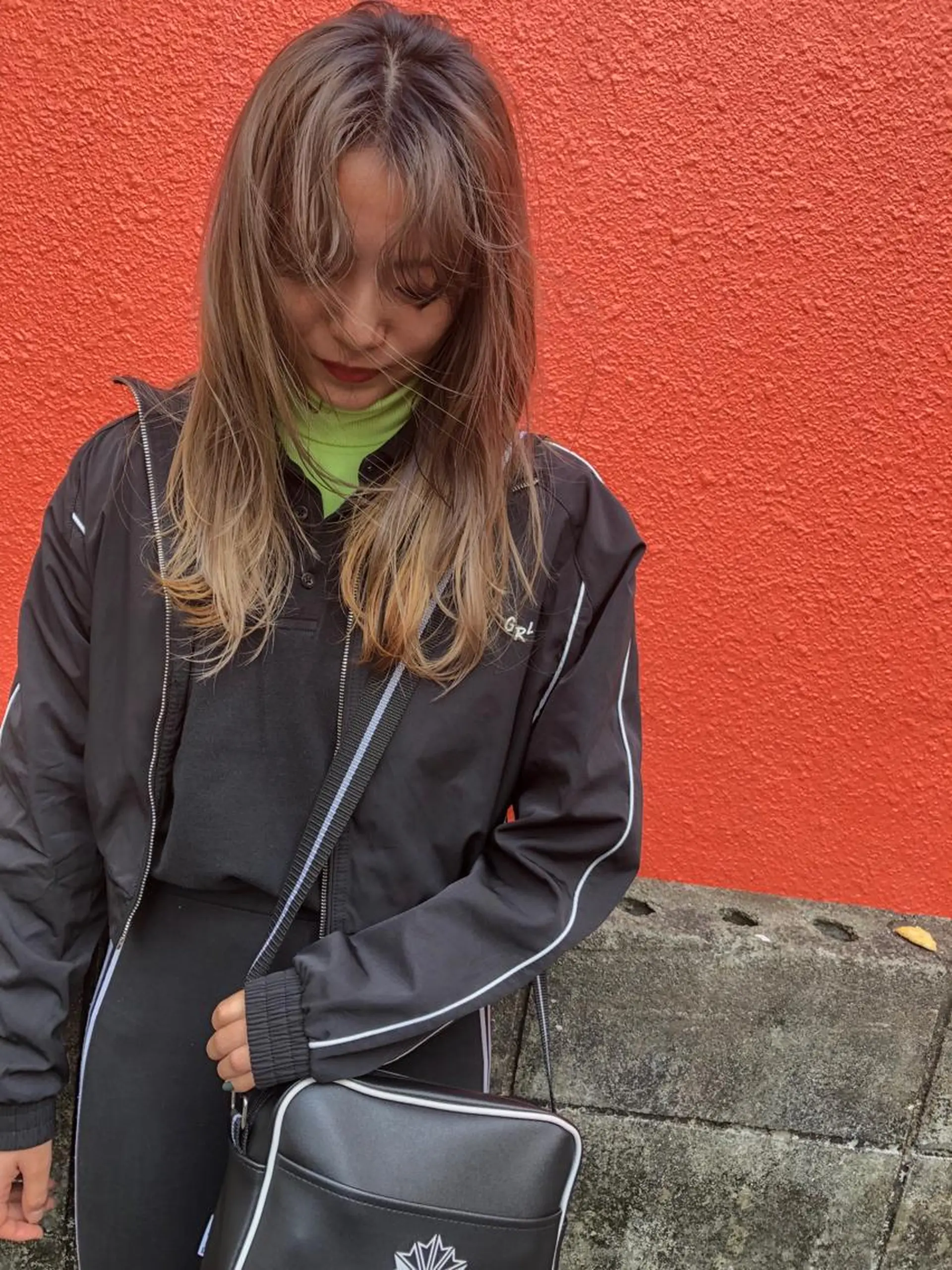 ロング ヘアカラー nessヤマサキ リュウタのヘアスタイル