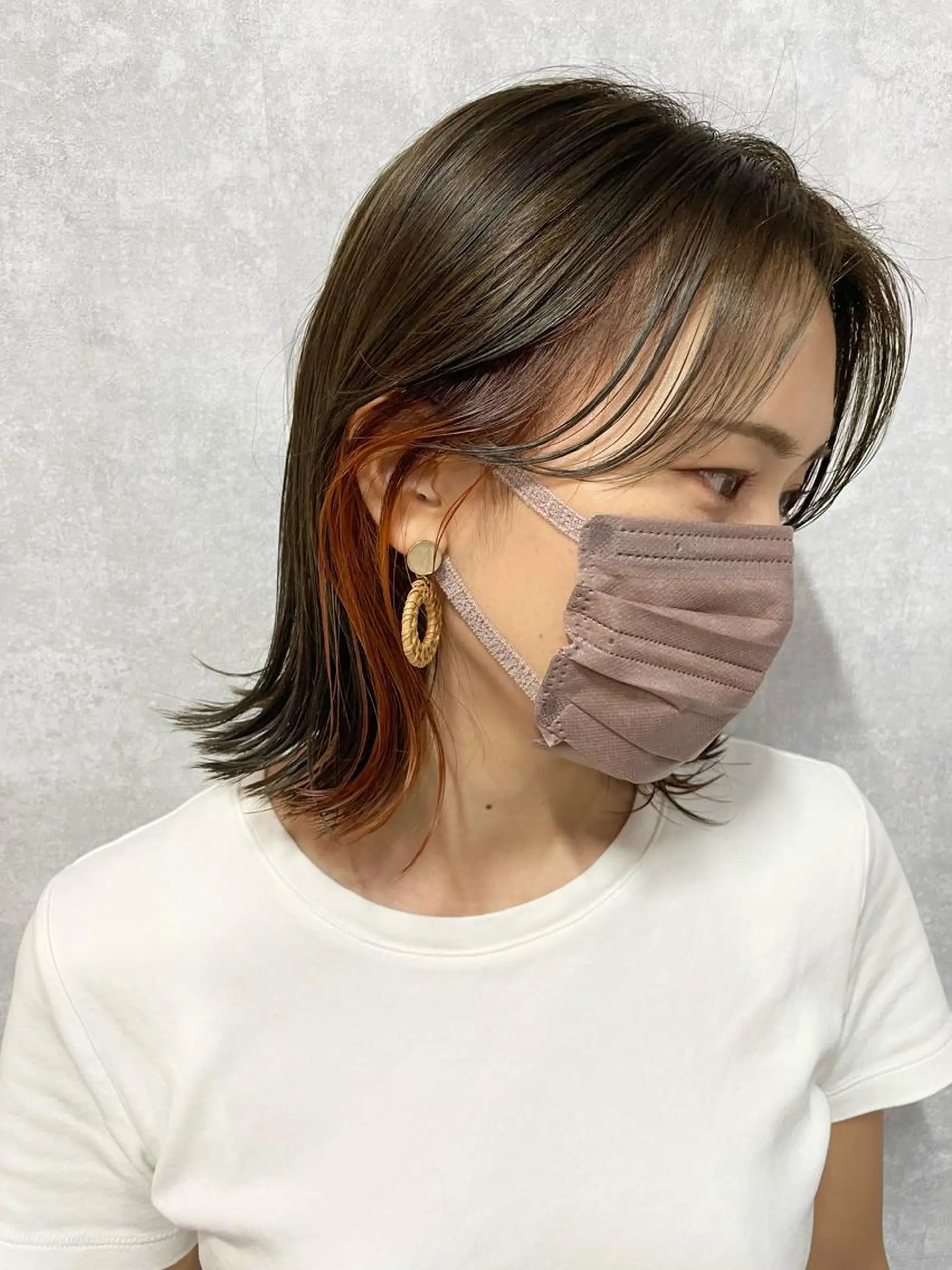 ショート 切りっぱなしボブ ショートボブ ハンサムショート 丸みショート アッシュ C’LD hair  produce /シールドヘア所属・モテ髪/ボブ/ショー ト/アダチフウトのヘアスタイル