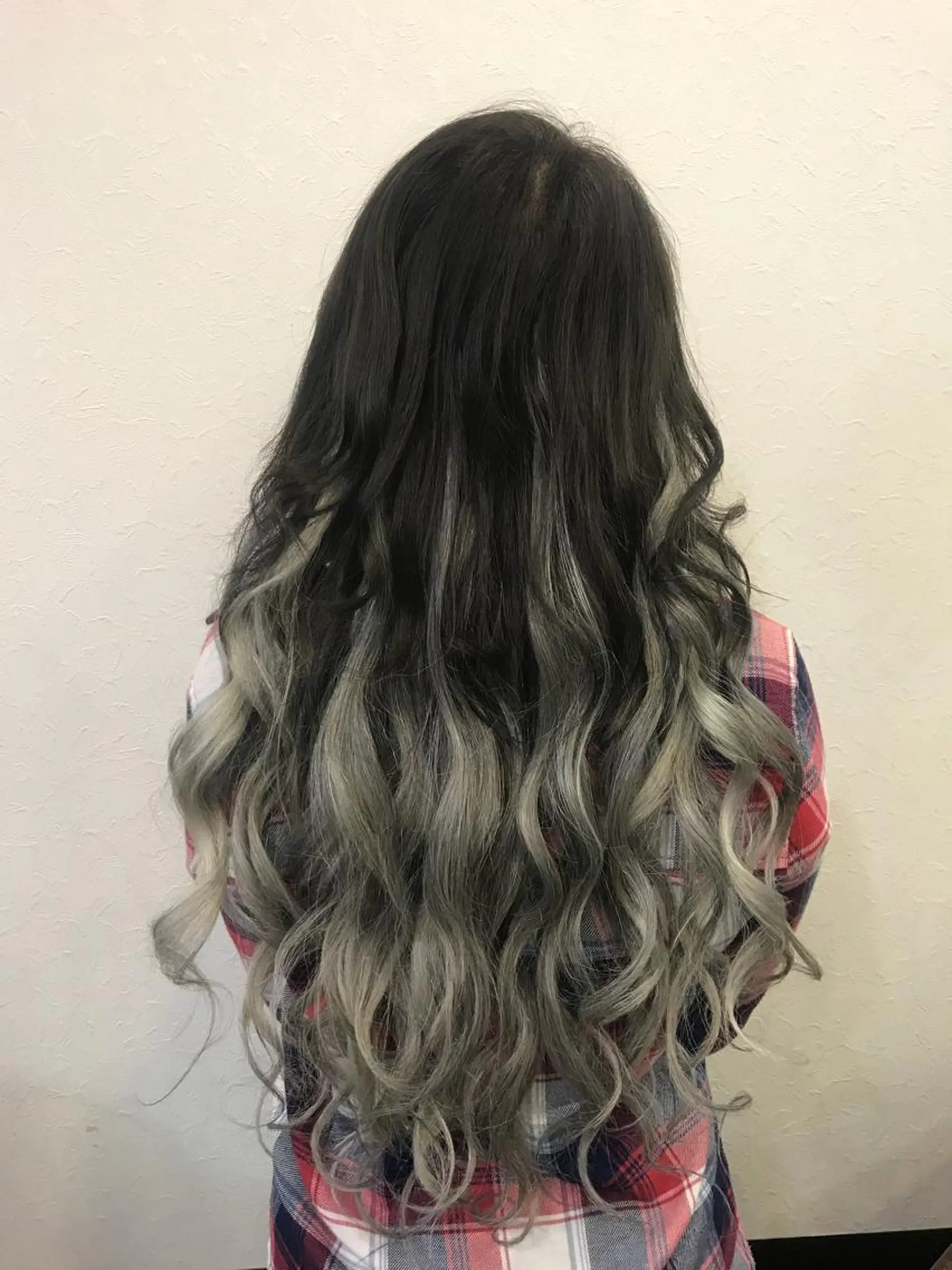 ロング カラー グラデーションカラー エクステ ていねい技術No.1 🌈諏訪 健太のヘアスタイル