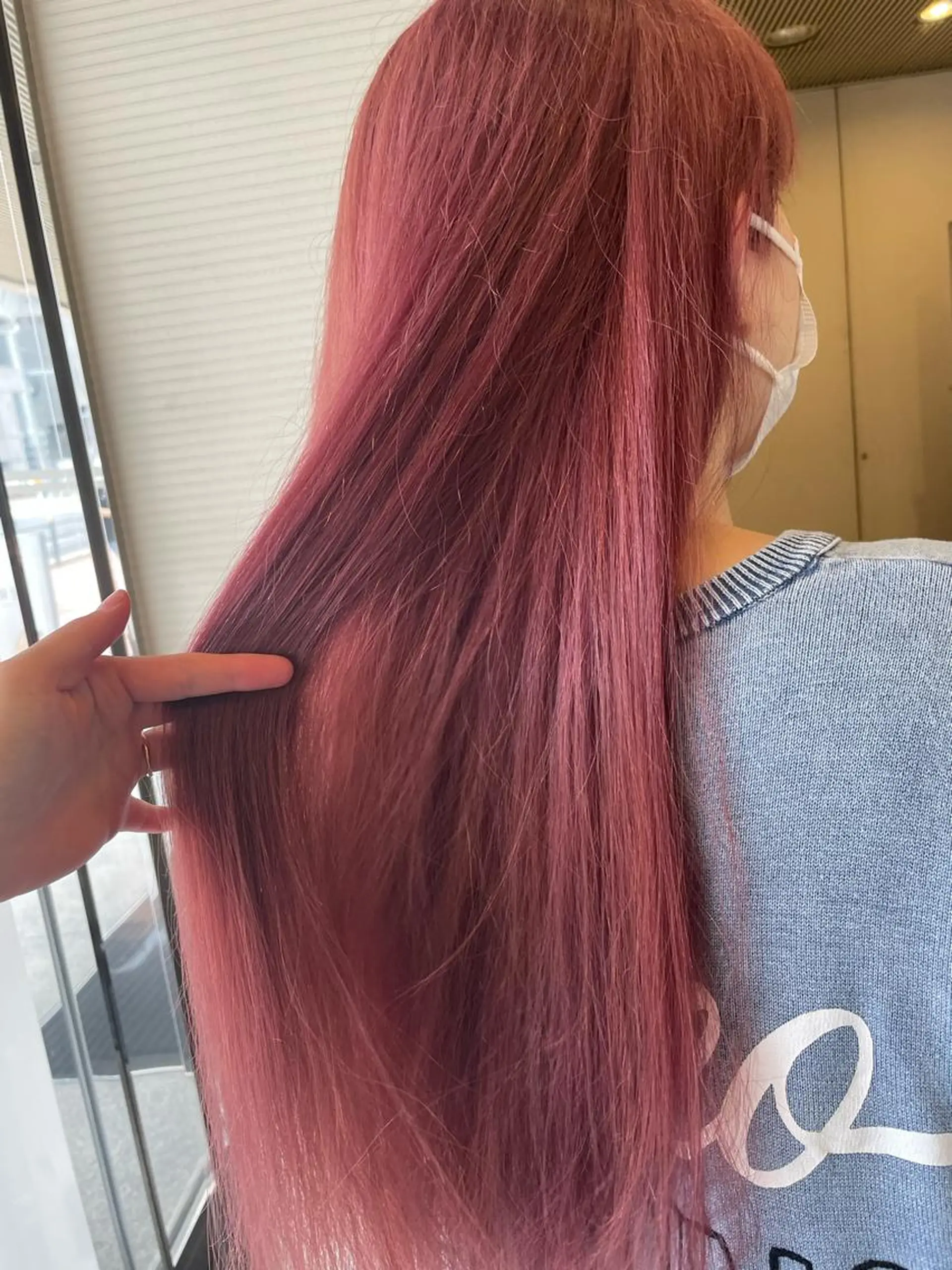 セミロング カラー 天王寺/阿倍野 tocca rieのヘアスタイル