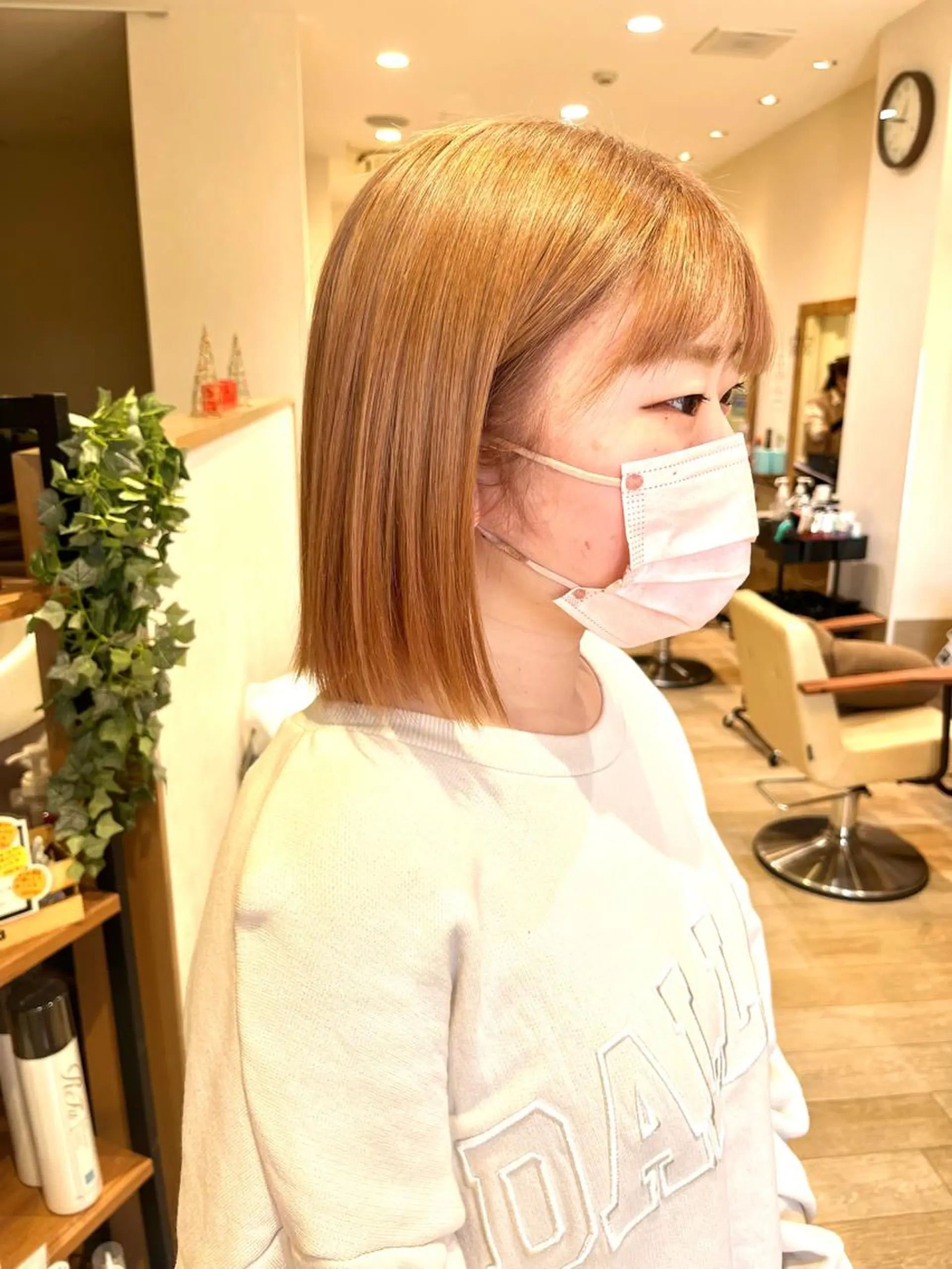 ショート カラー レイヤーカット×艶髪 /Ayanaのヘアスタイル