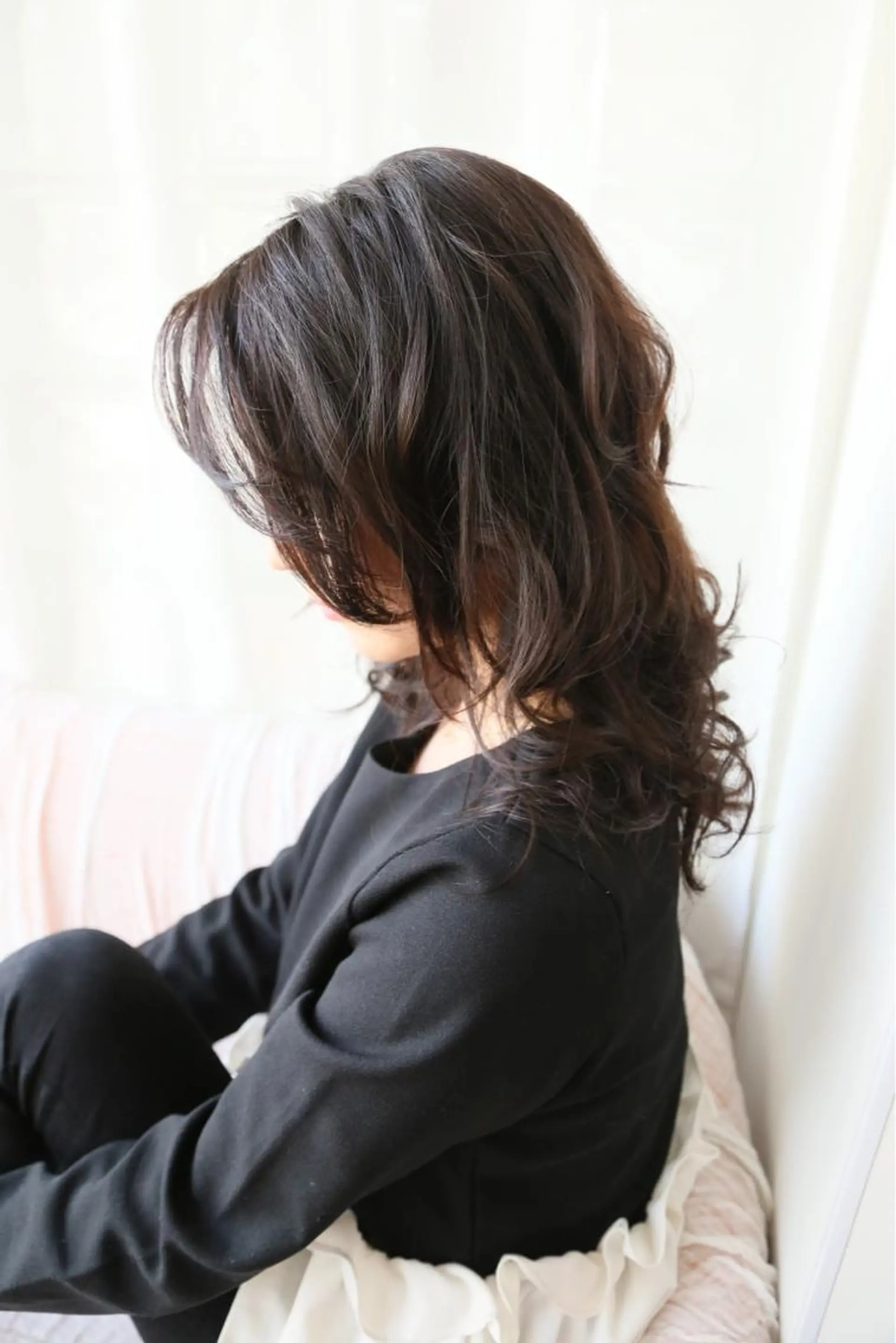 ミディアム カラー 森 宇旦のヘアスタイル