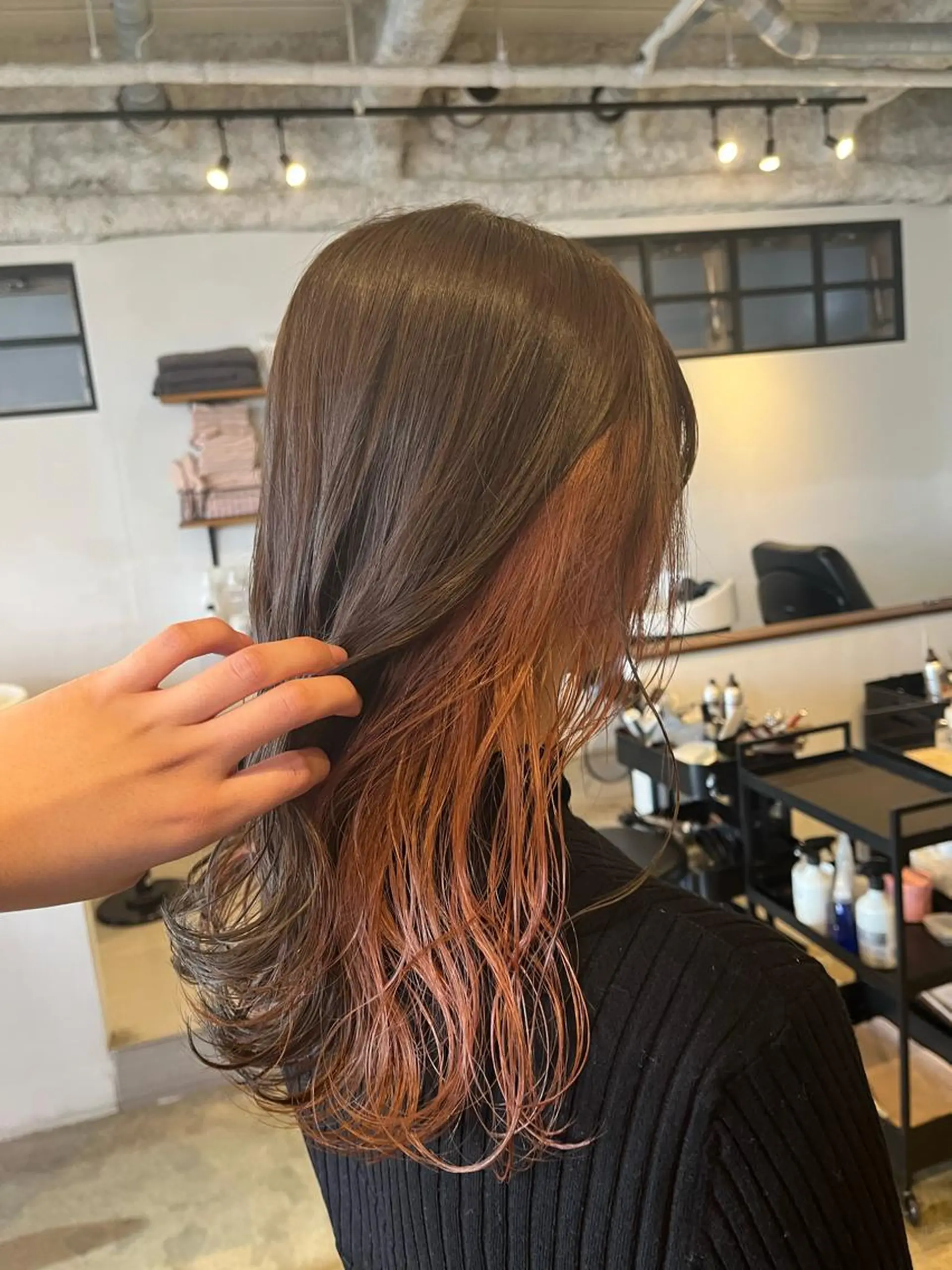 カラー china/ボブ /ブリーチカラーのヘアスタイル