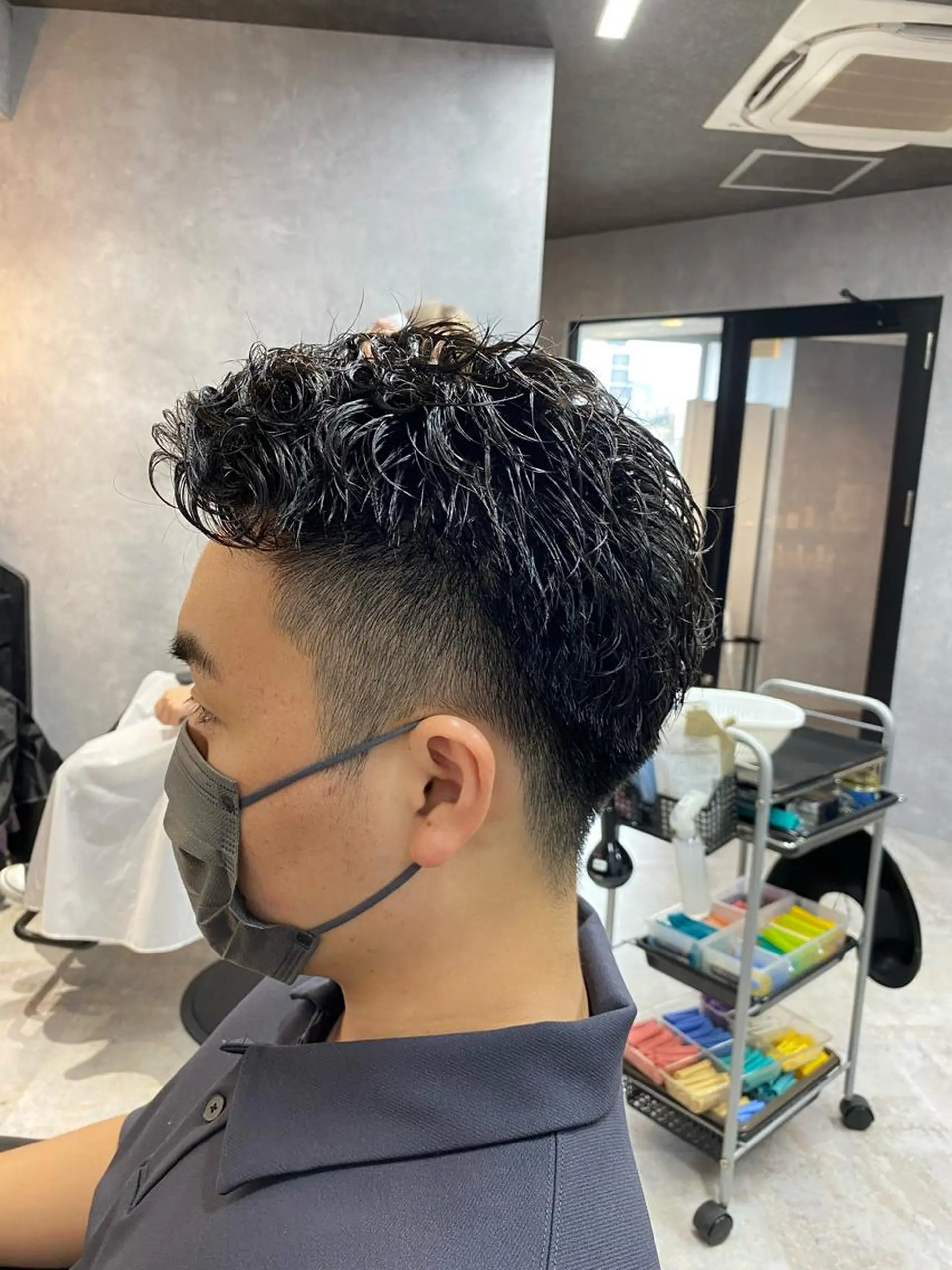 パーマ メンズ 大阪メンズヘアのプロ 高橋 直希のヘアスタイル