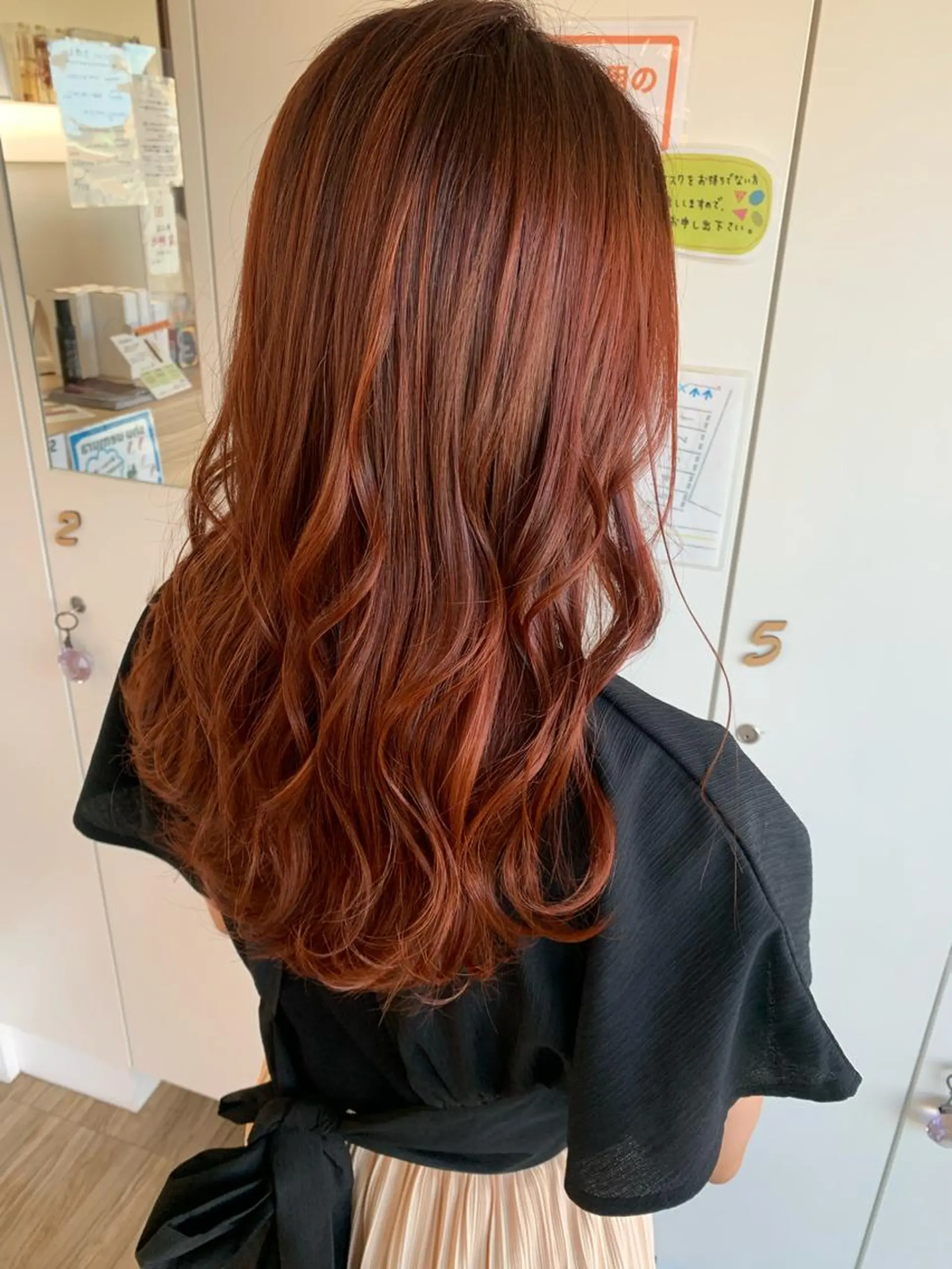 ロング カラー 🫧ウルフカット/ 畑中結衣🫧のヘアスタイル