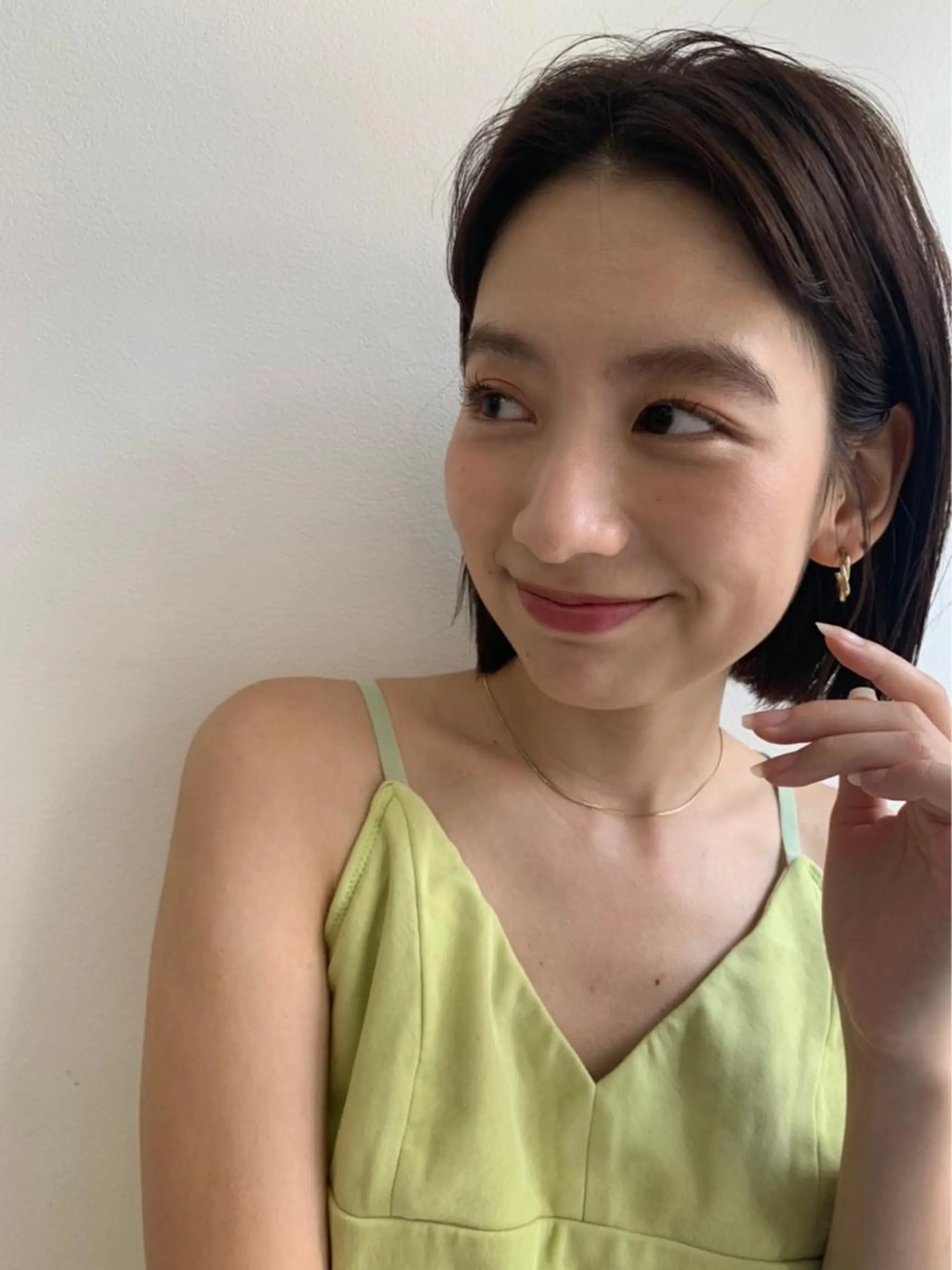 ショート カラー 韓国ヘア/耳ツボジュ エリー♡ayumuのヘアスタイル