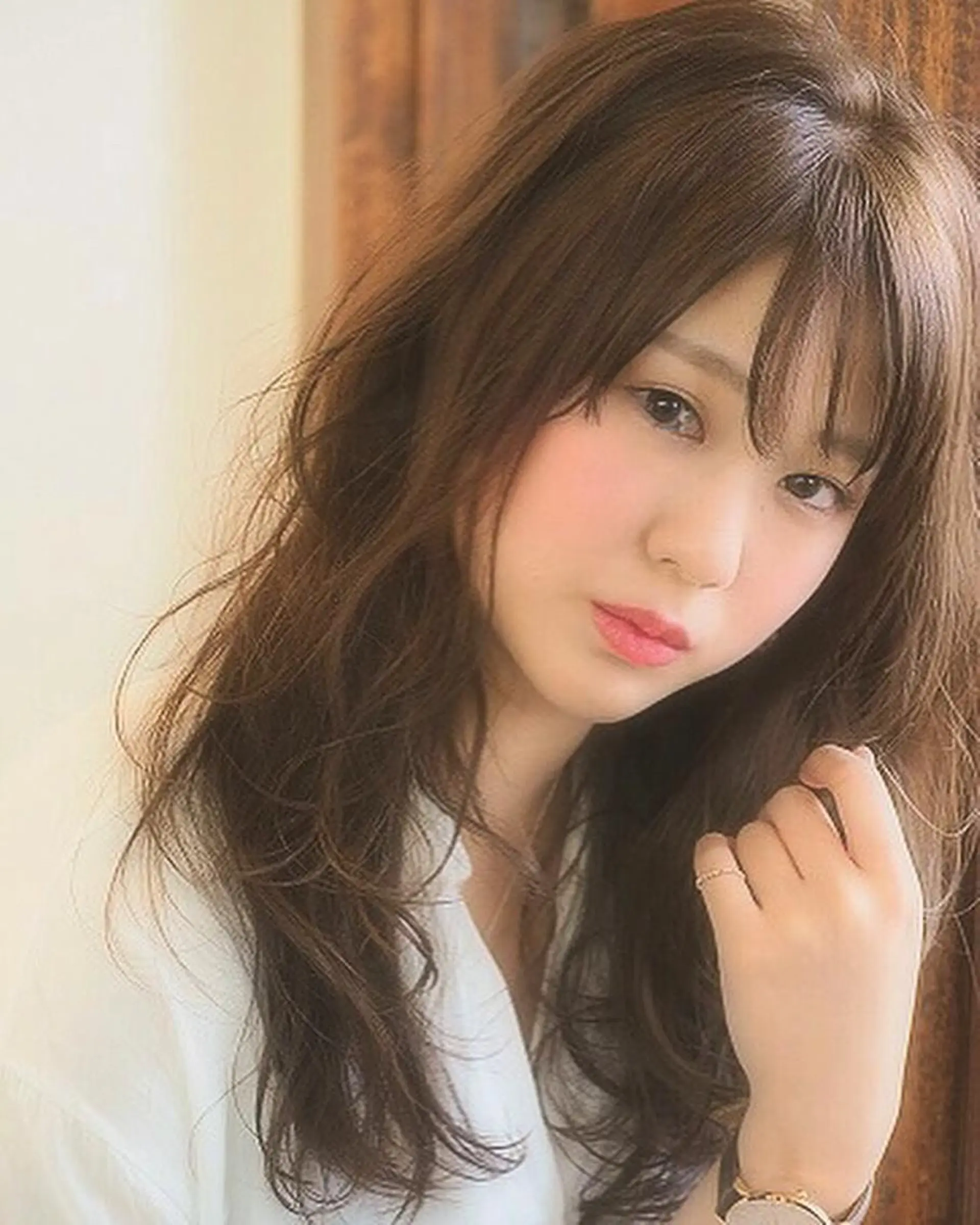 ロング パーマ カット トリートメント grand juteのヘアスタイル