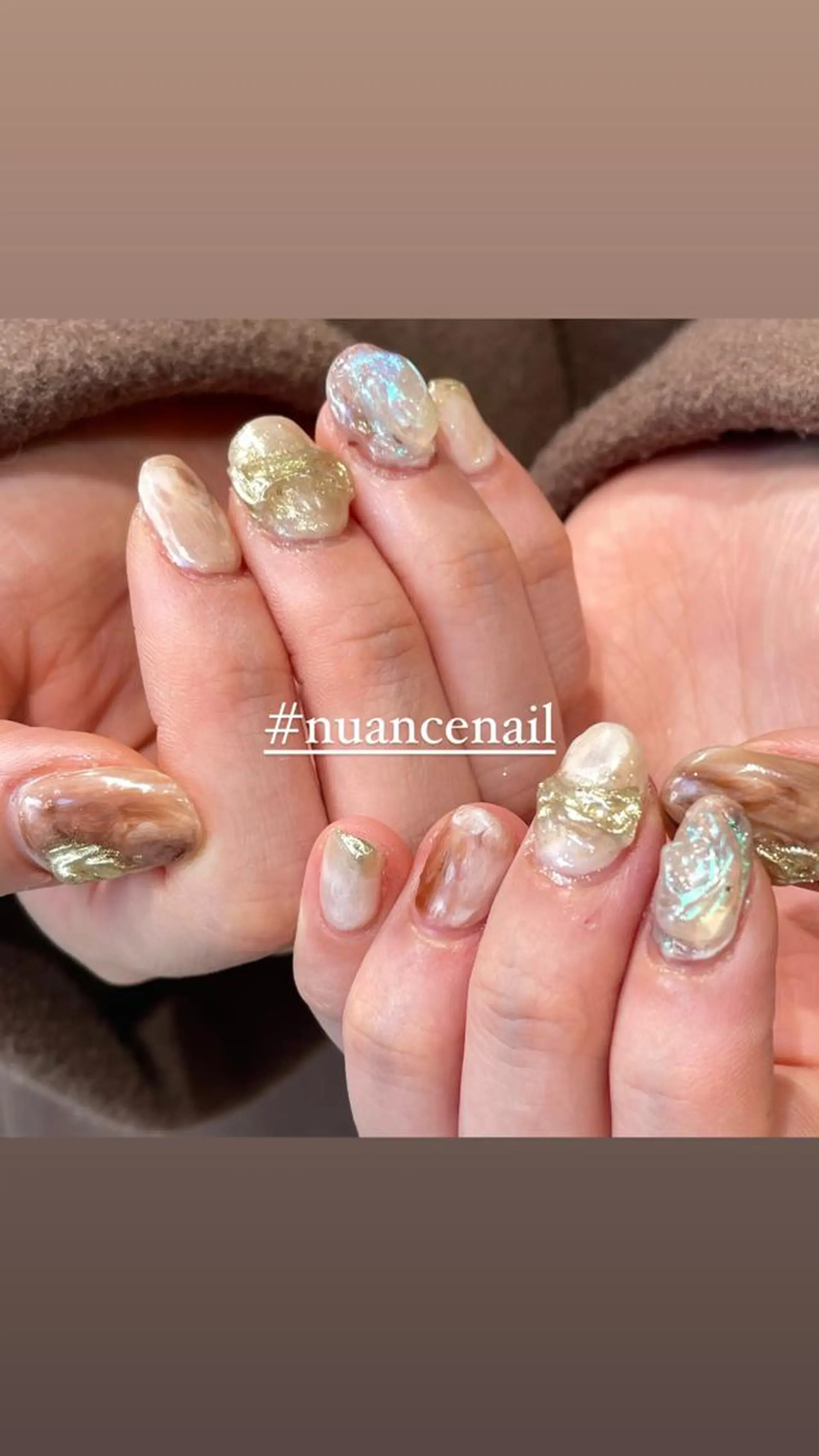 ネイル ニュアンスネイル ハンドネイル 淡色ネイル 🎀moeのネイルデザイン