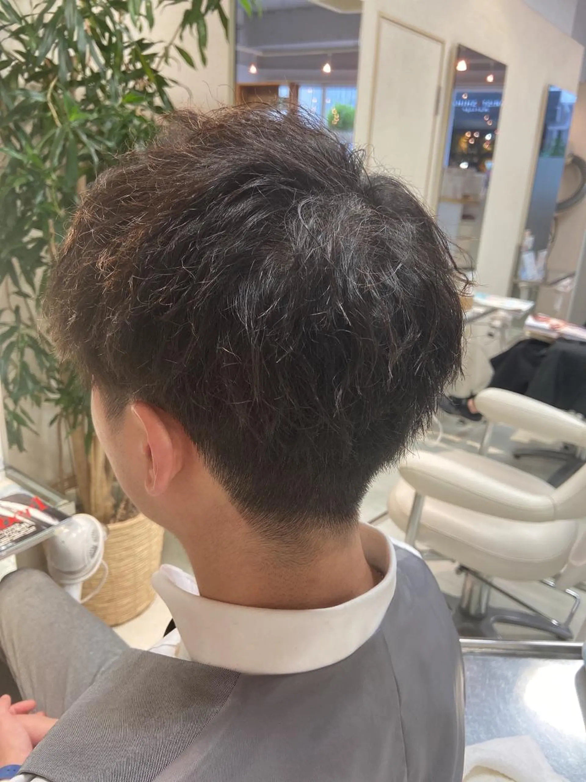 メンズ メンズパーマ 菊地 美憂のヘアスタイル