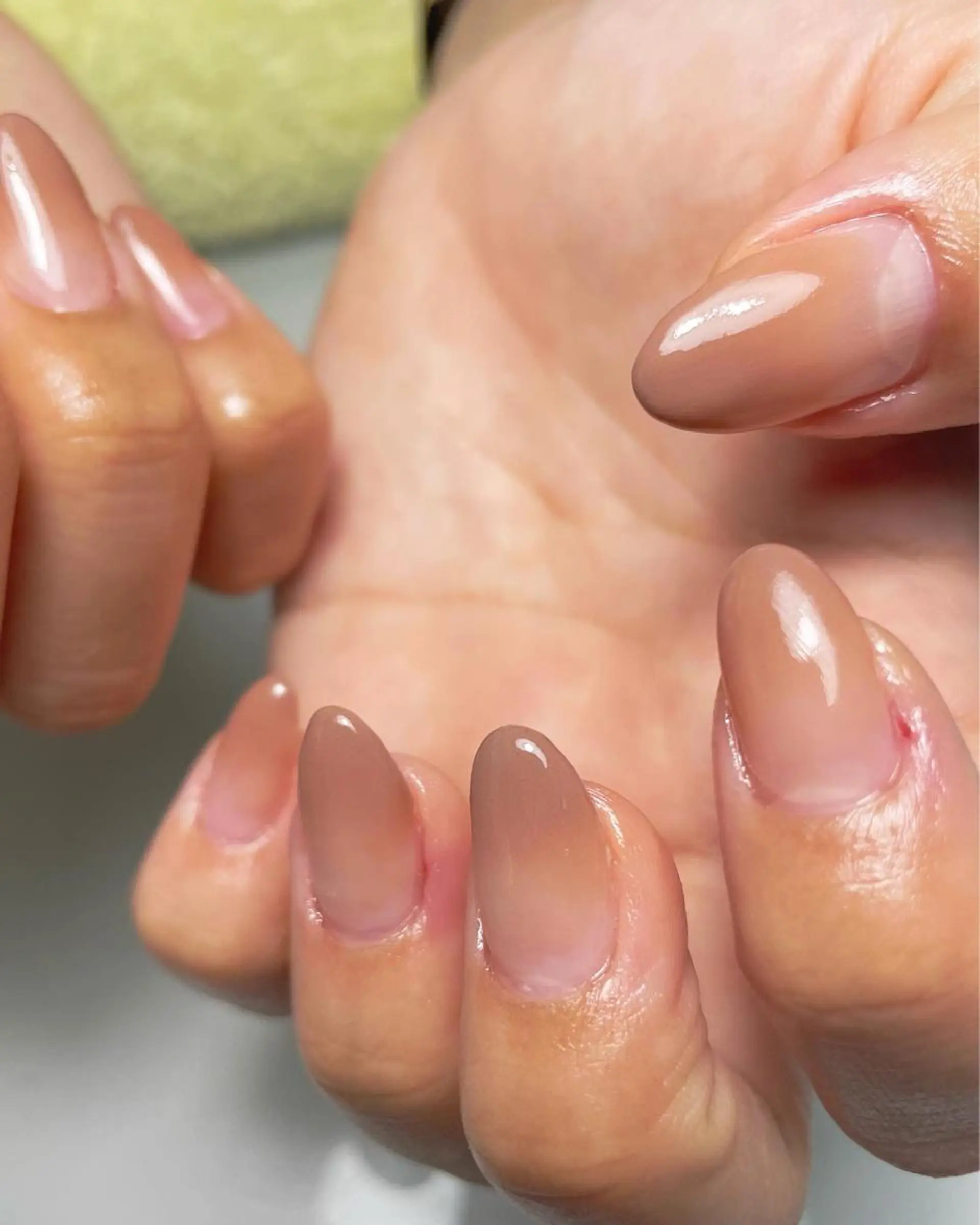 ネイル グラデーション 加瀬 アンジェリーのネイルデザイン