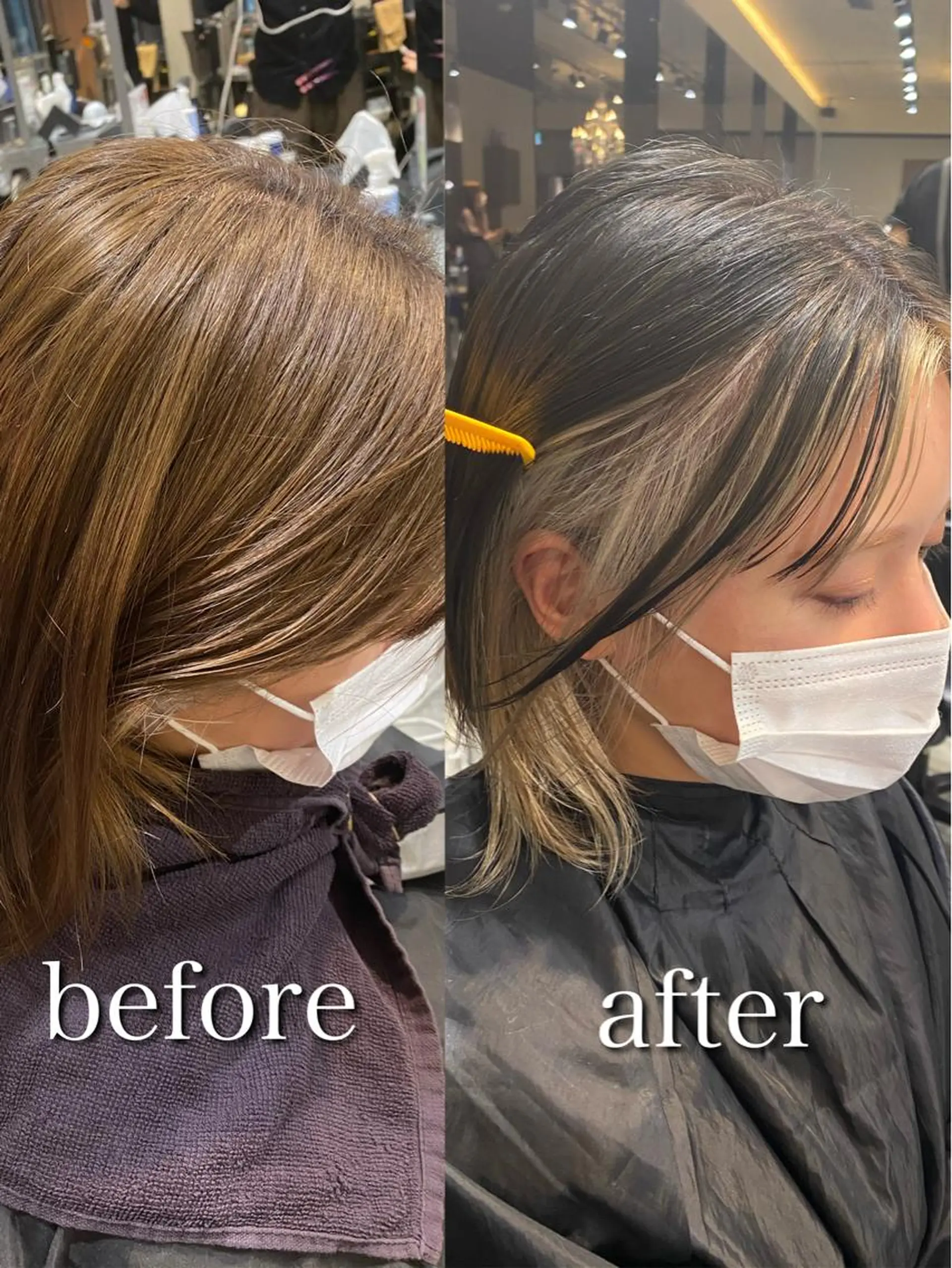 ミディアム くびれヘア 顔周りカット 小顔カット トリートメント 【1日2名様限定】 AFLOAT白川雄副のヘアスタイル