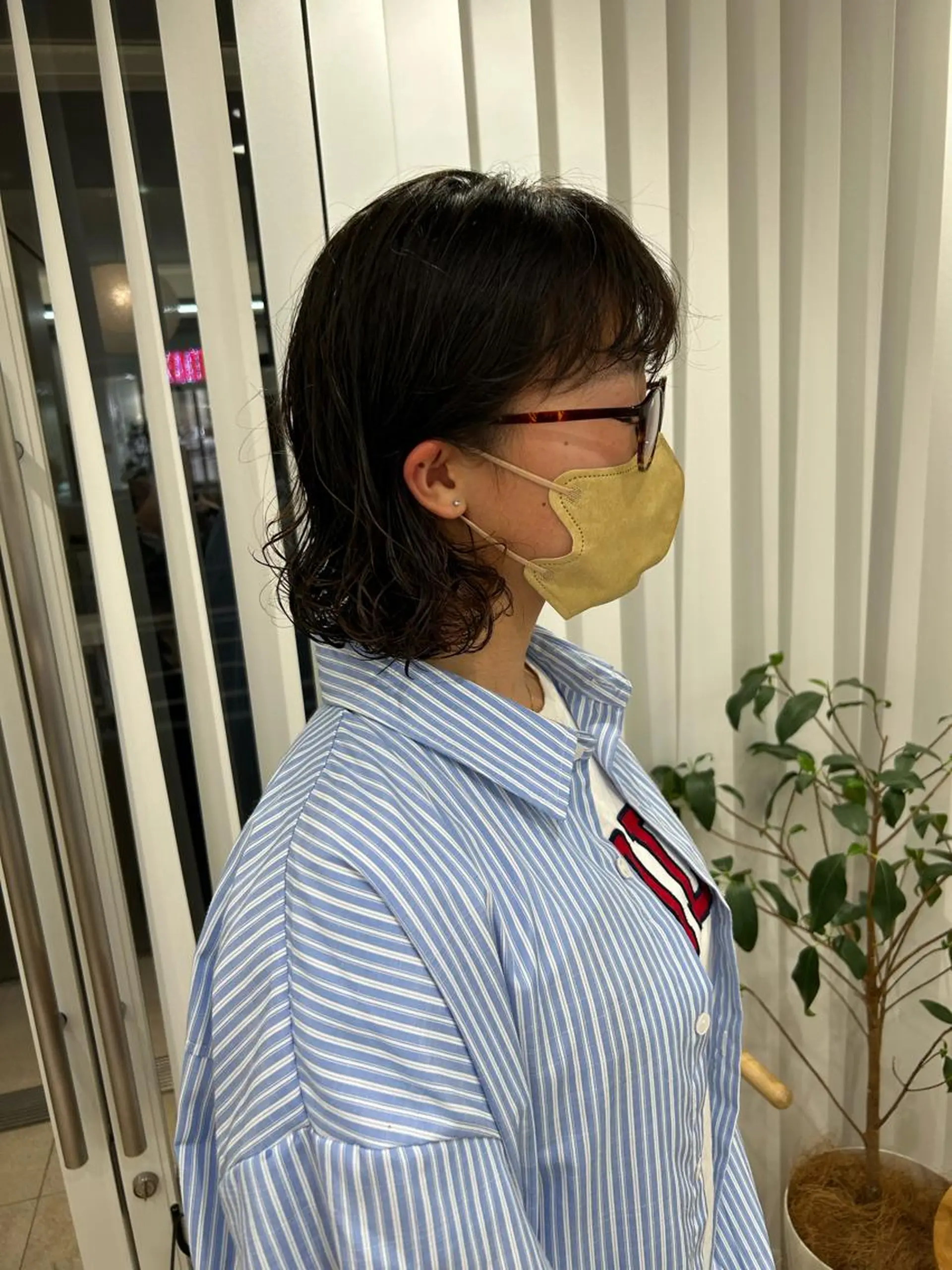 ミディアム パーマ パーマ メンズヘア/透明感 カラー/ayatoのヘアスタイル