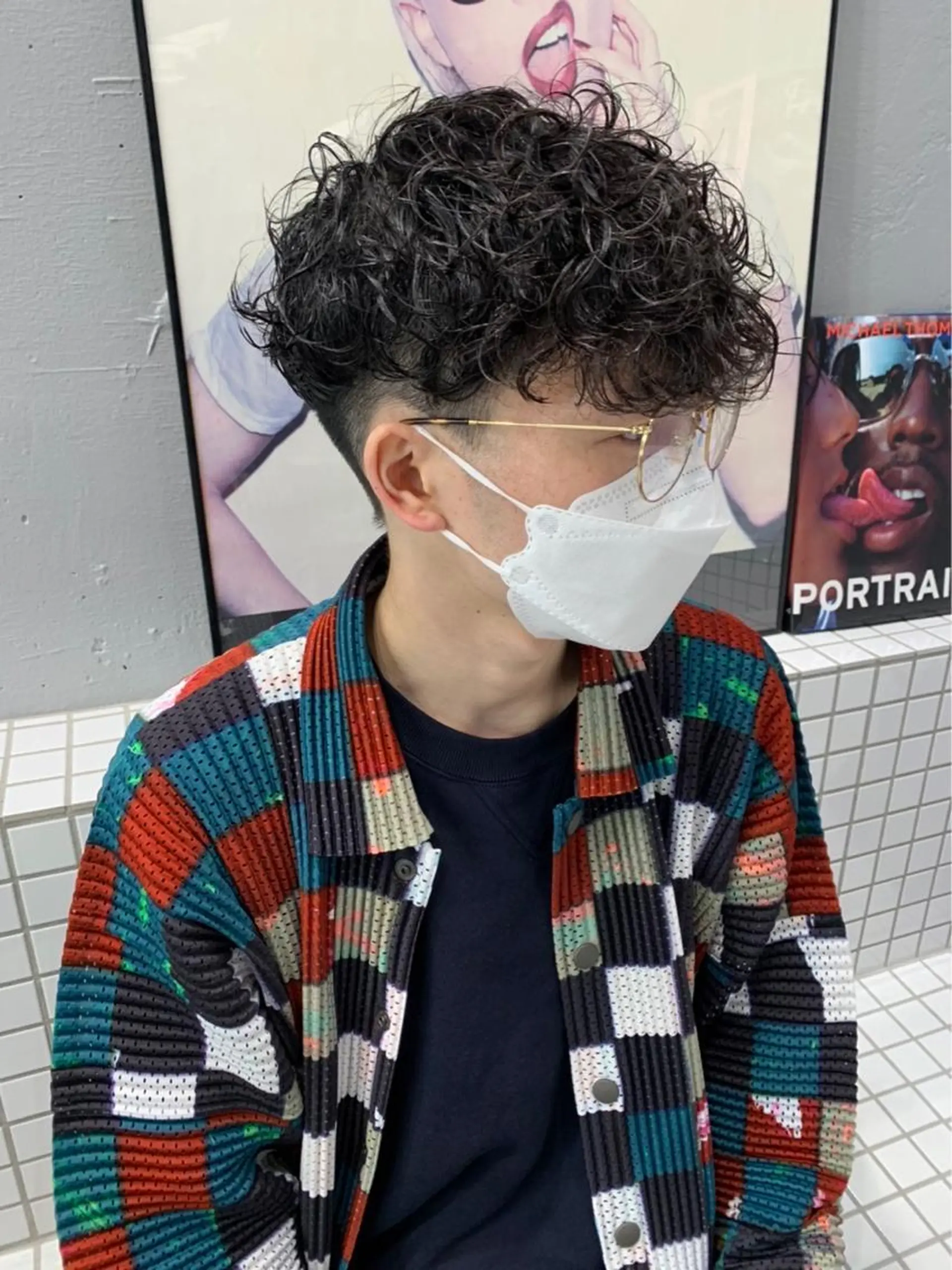パーマ メンズ 新宿【メンズパーマ】 塩澤太一のヘアスタイル