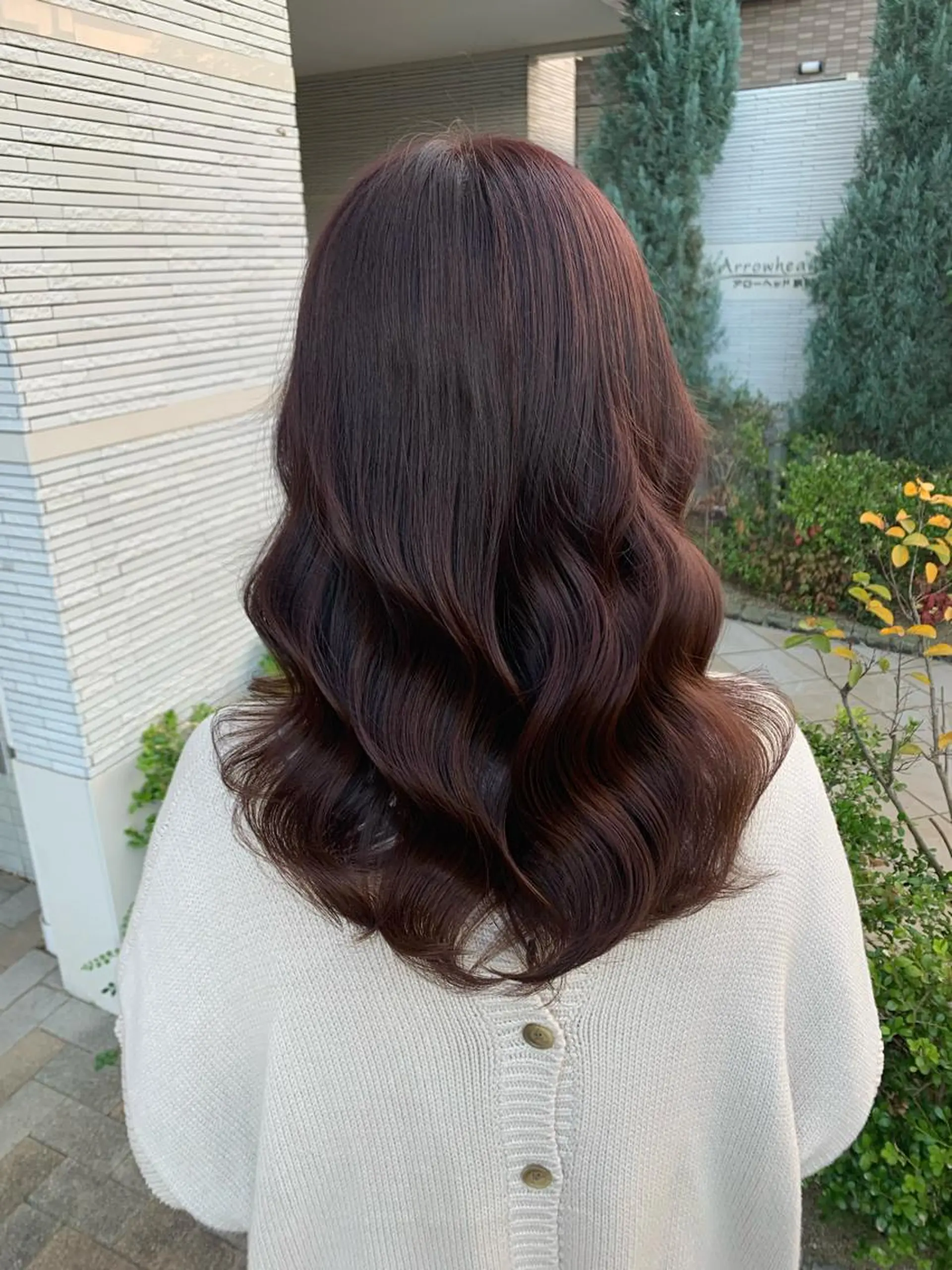 セミロング カラー 髪質改善 トリートメント トリートメント ヘッドスパ 艶髪レイヤー上田 紗也🇰🇷💗のヘアスタイル