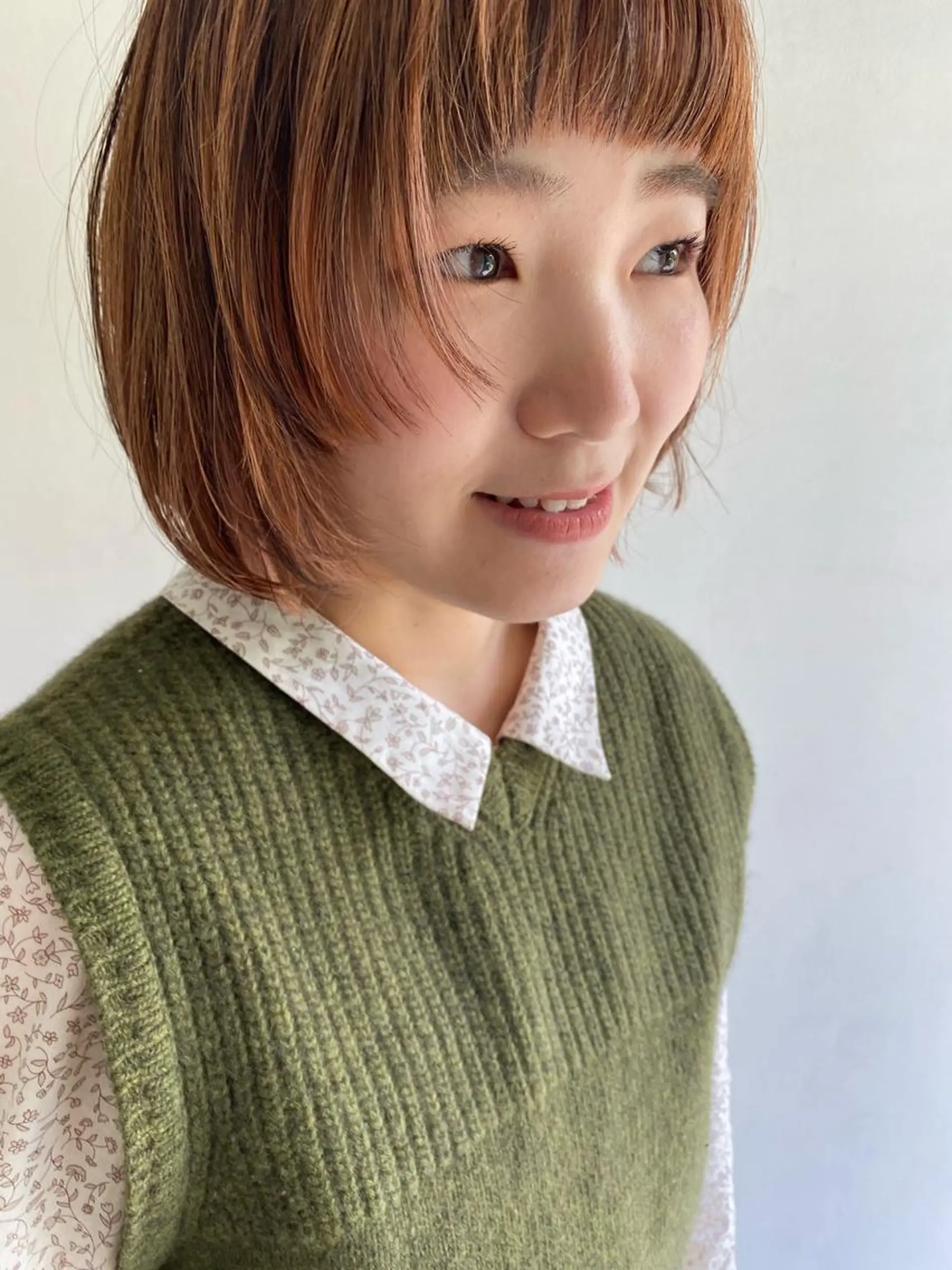 ショート ボブ 姫カット モダーン北鎌倉所属・中溝 アカリのヘアスタイル