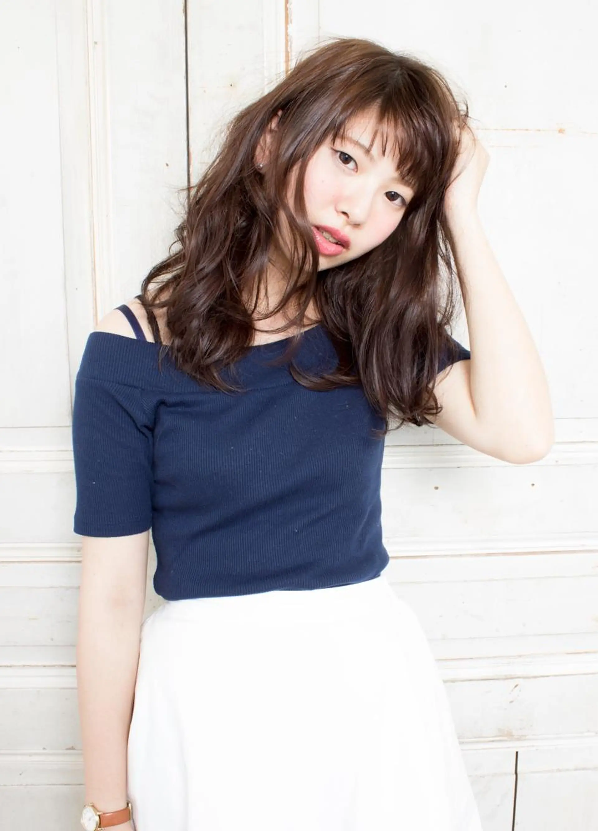 ミディアム セミロング TIARA  本店所属・崎田 謙太郎のその他イメージ