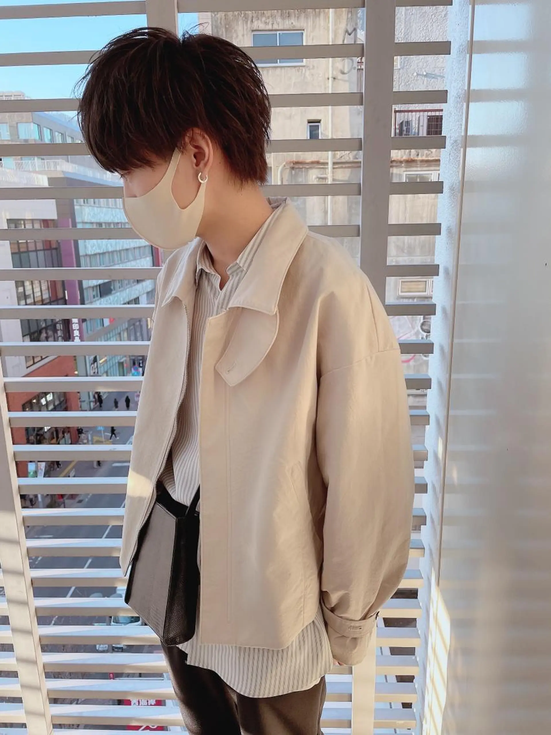 ショート カラー ヘアアレンジ メンズ メンズZina代表 田端 麗治のヘアスタイル