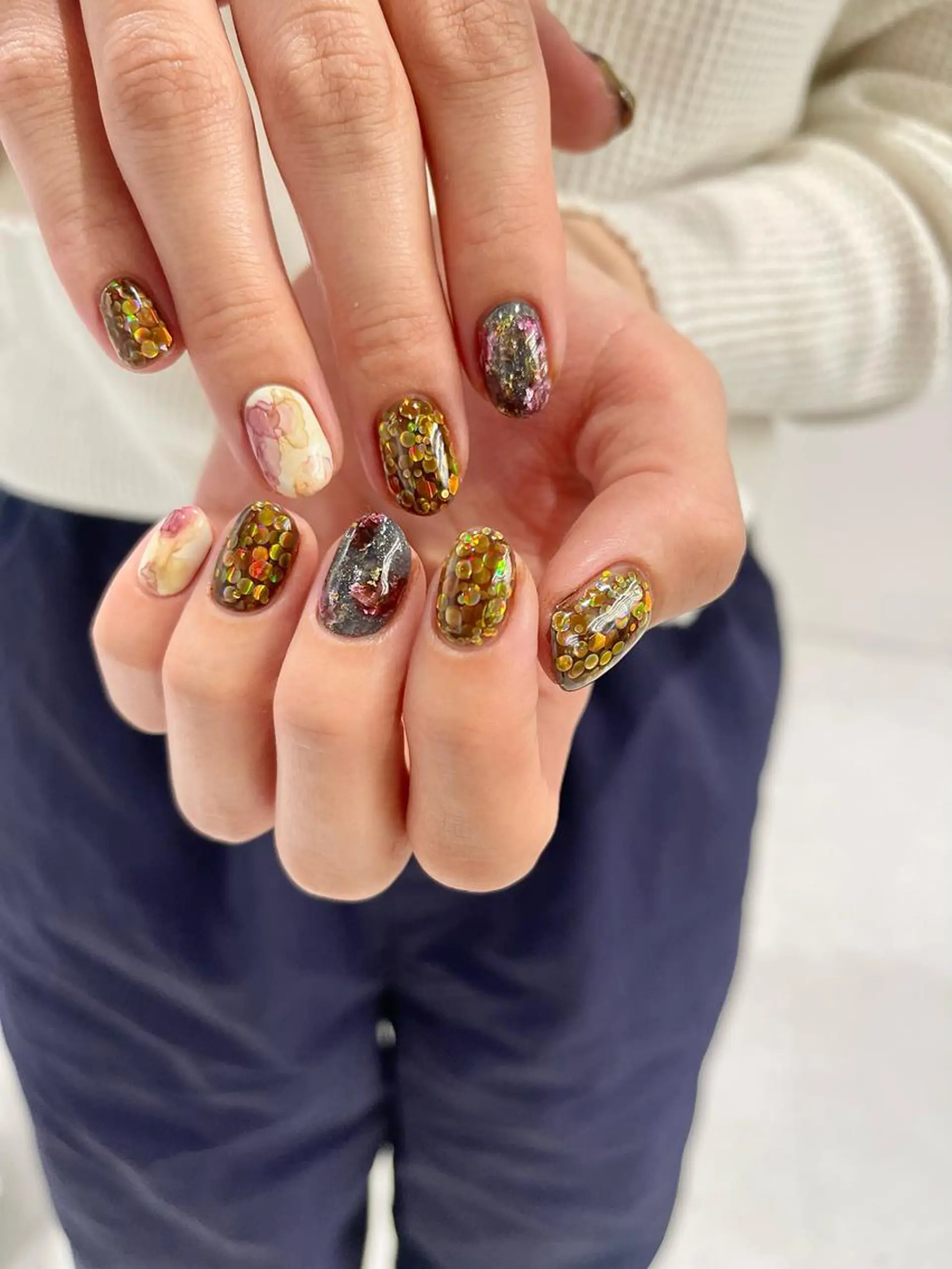 ネイル ハンドネイル ユナ🌙 nailのネイルデザイン